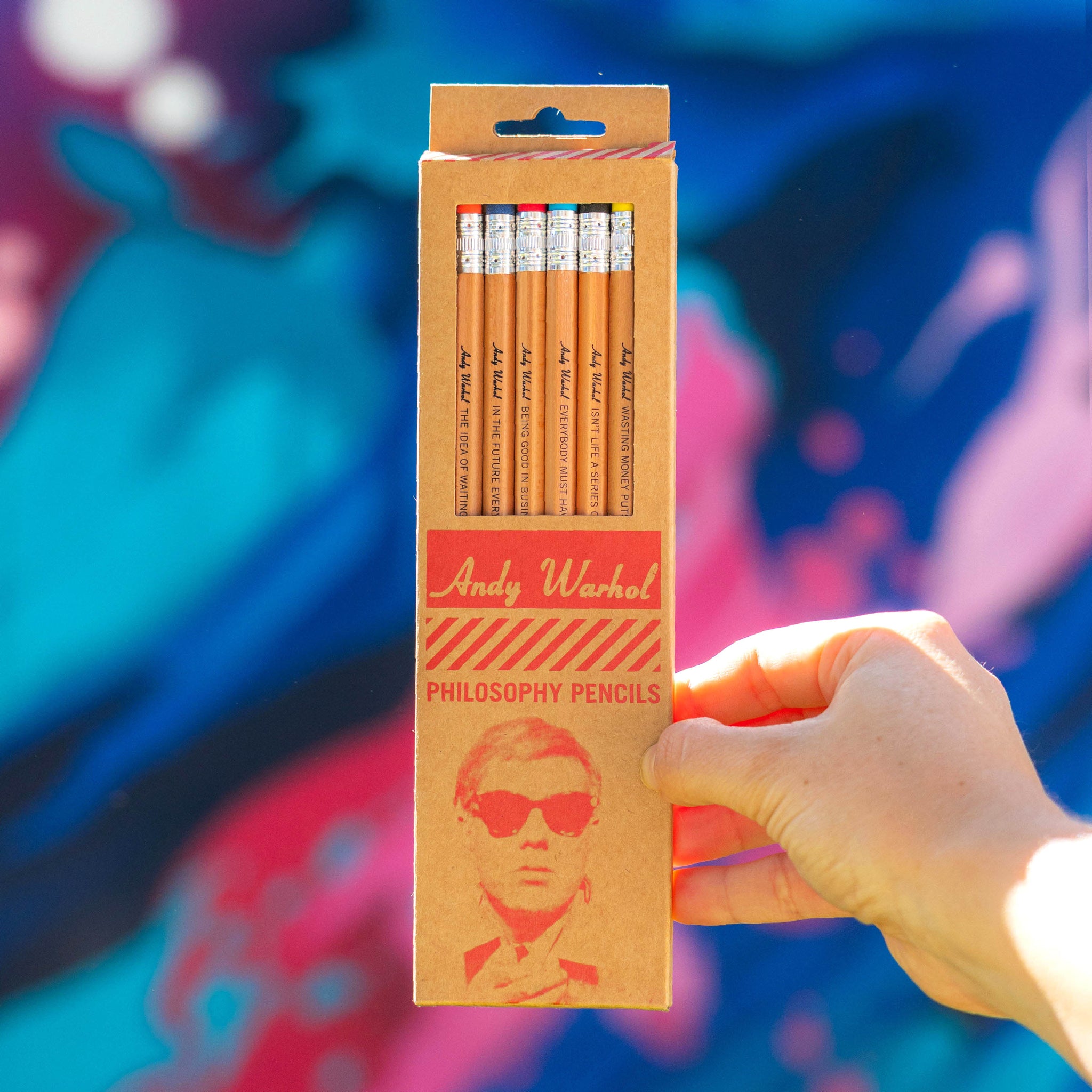 Andy Warhol Philosophy Pencil Set