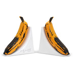 Andy Warhol Resin Yellow Banana Bookends