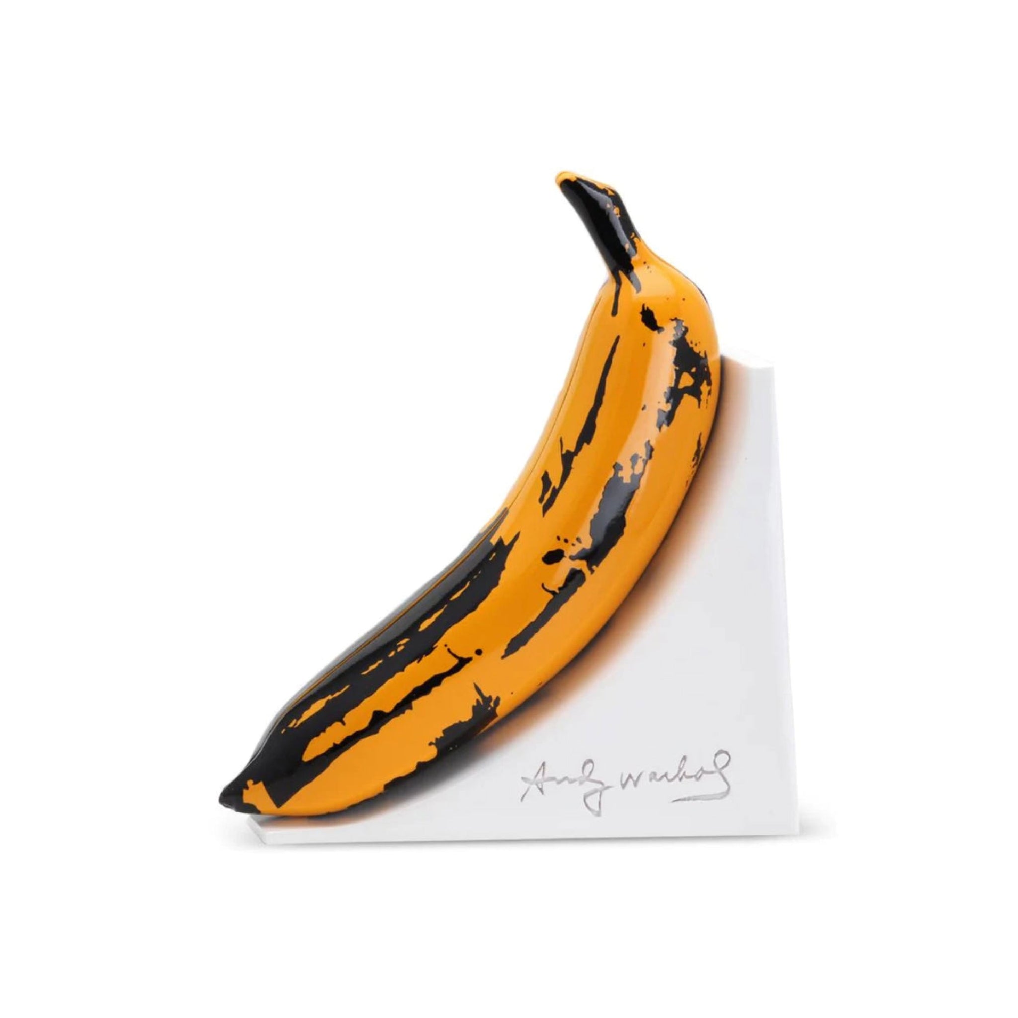 Andy Warhol Resin Yellow Banana Bookends