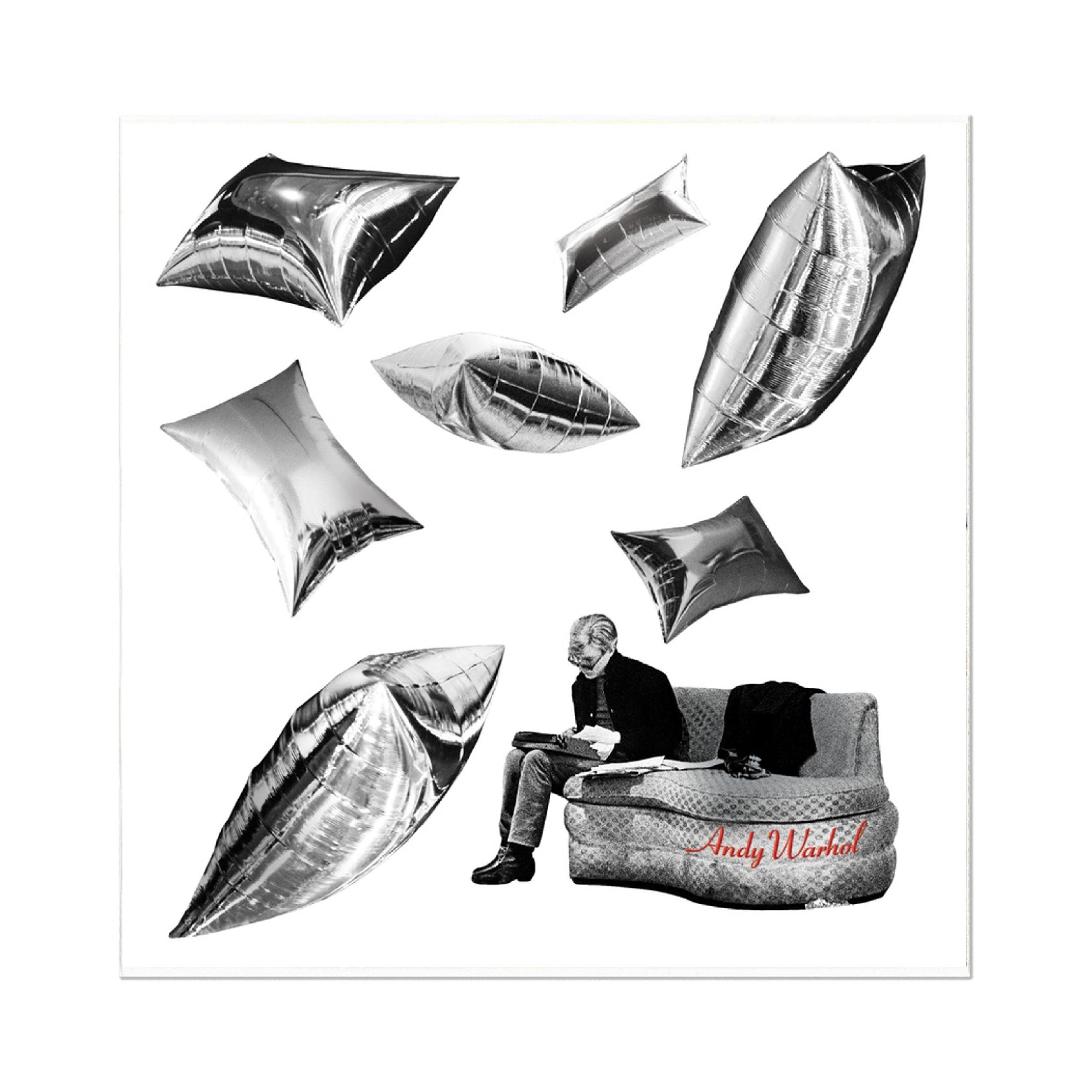 Andy Warhol SILVER CLOUDS Sticker Pack