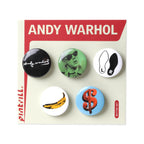 Warhol Variety 5 Button Set Series 1