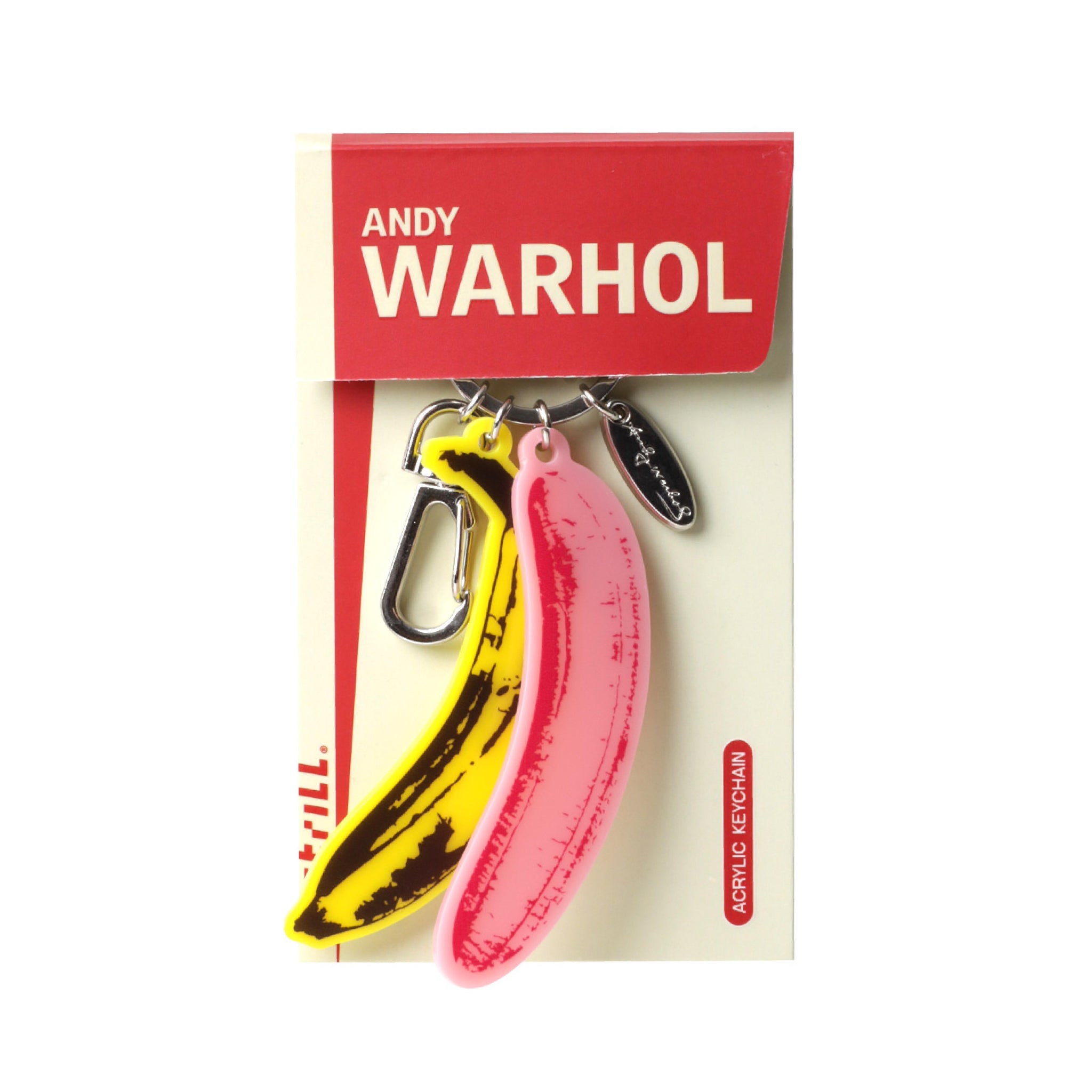 Warhol Bananas Acrylic Keyclip Series 1