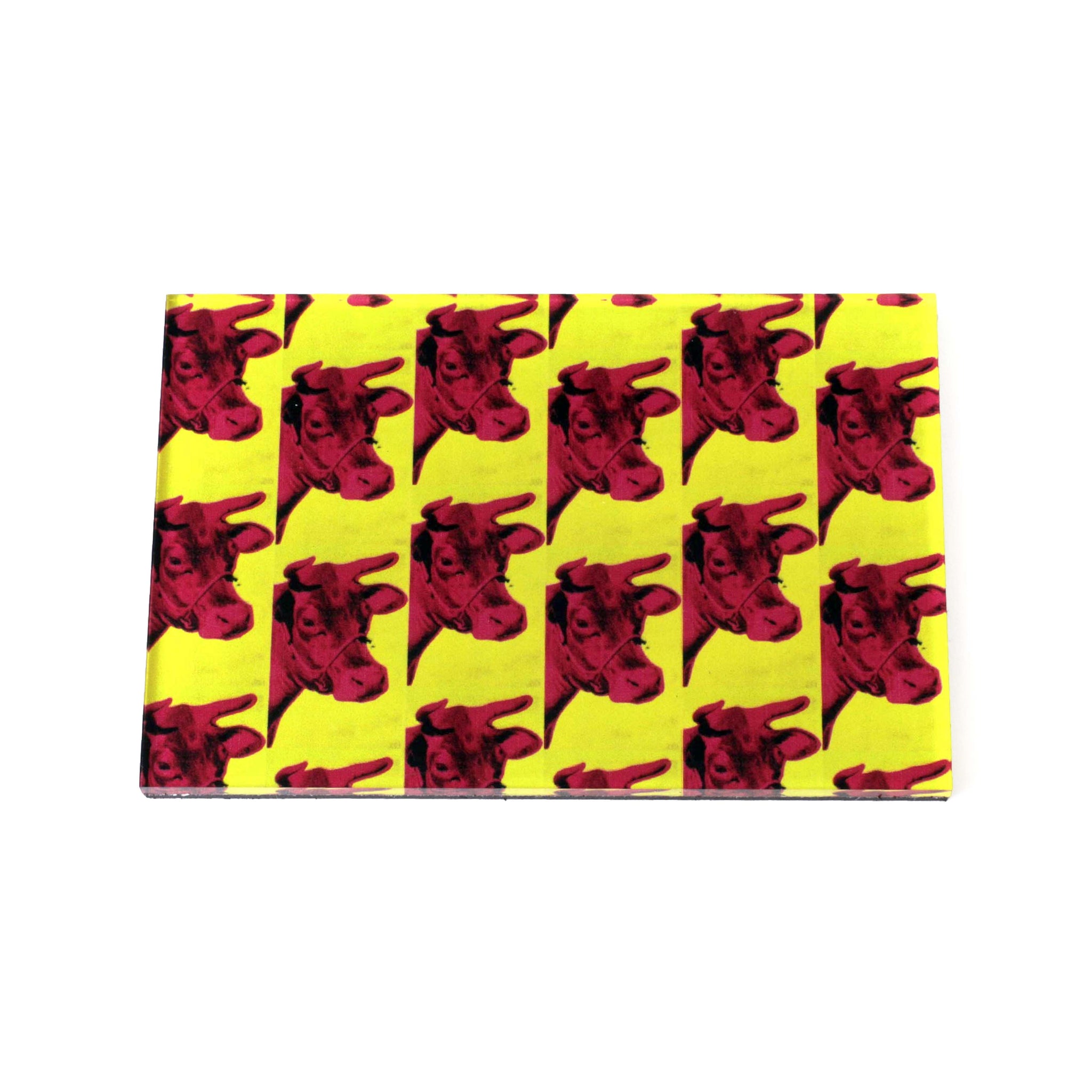 Warhol Cows Print Acrylic Magnet Series 1