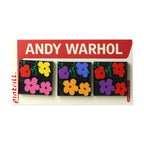 Warhol Flowers Acrylic Magnet Set Series 1