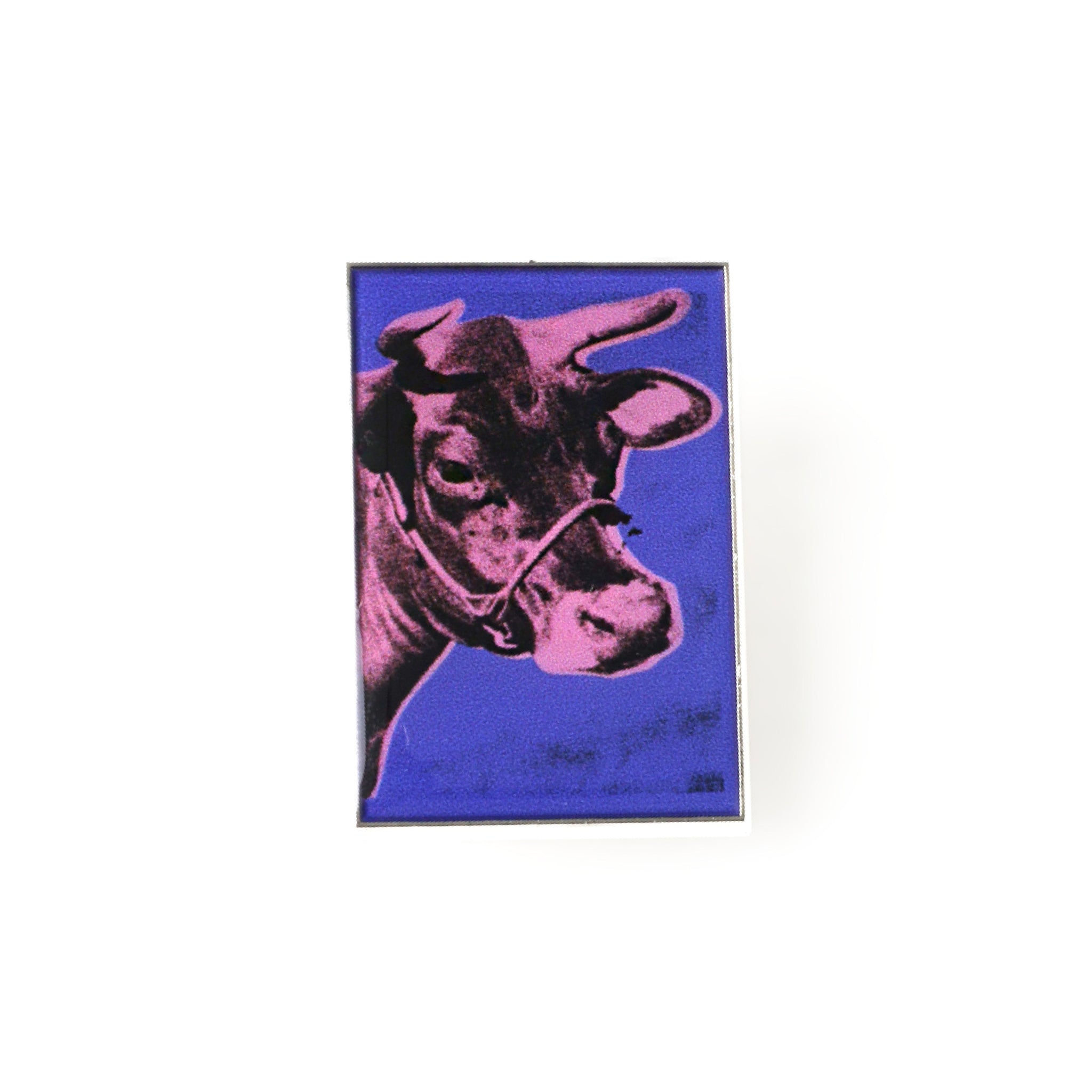 Warhol Cows Pink & Purple Pin Series 1
