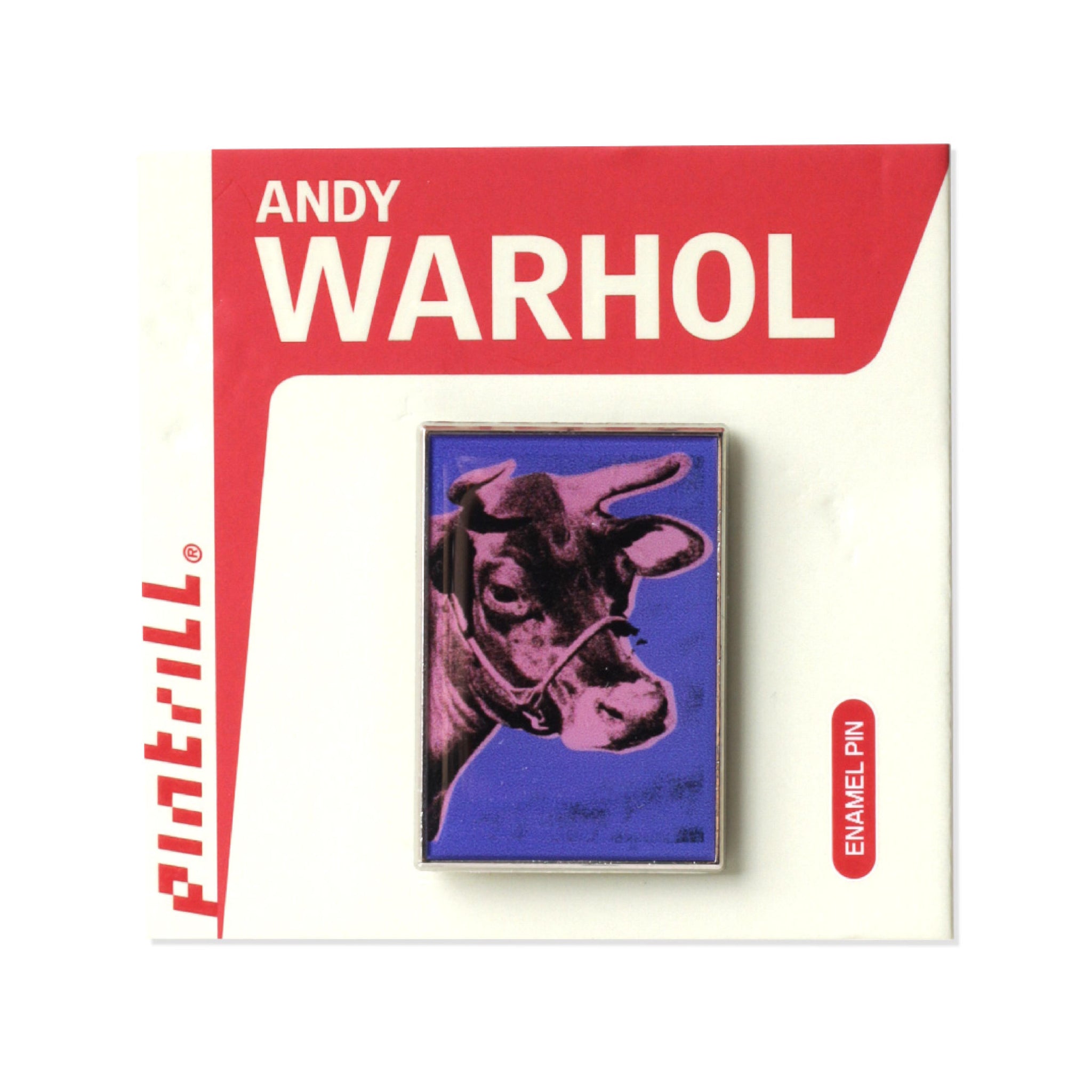 Warhol Cows Pink & Purple Pin Series 1