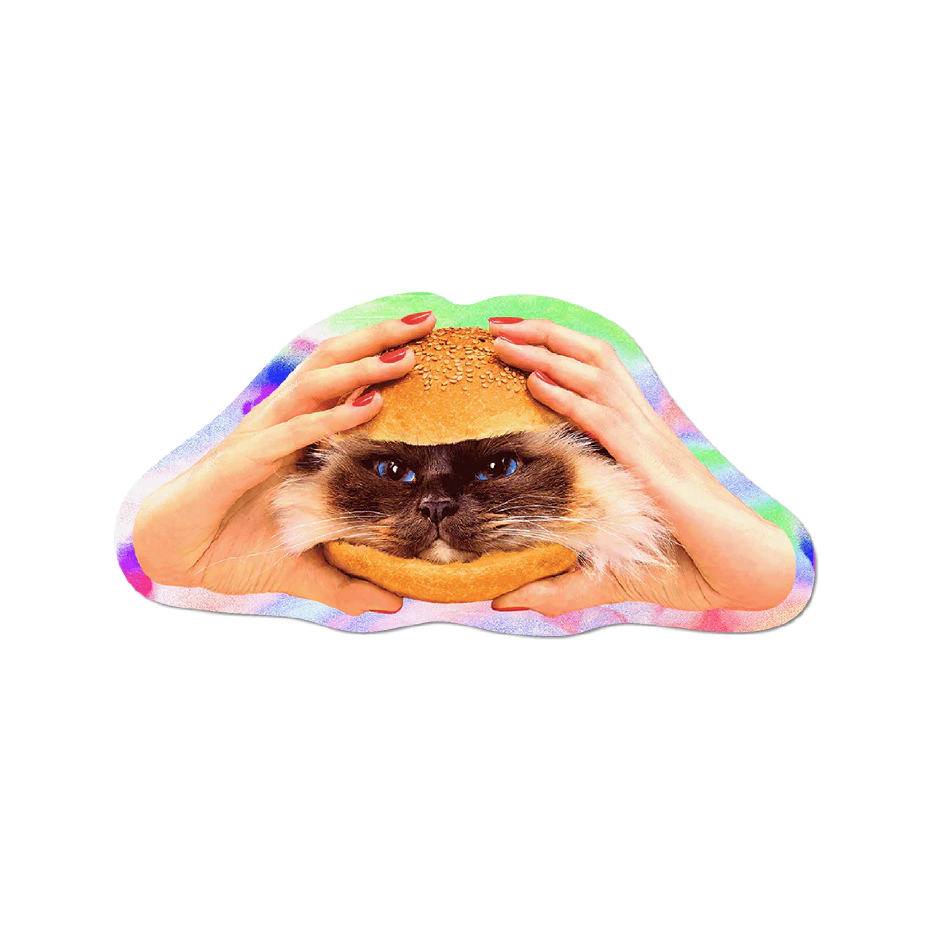 Catburger Sticker