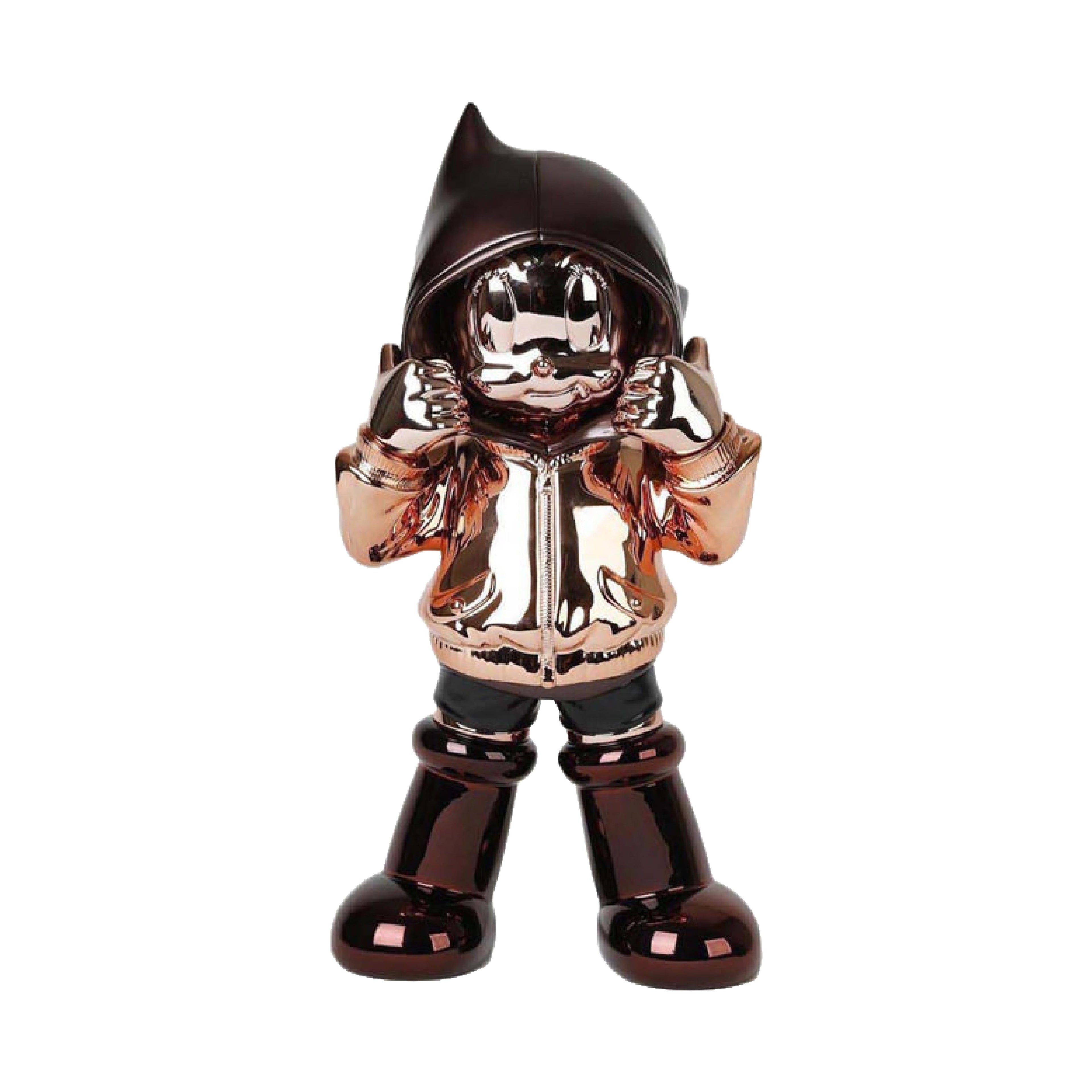 Astro Boy Rose Gold Chrome Hoodie 12"