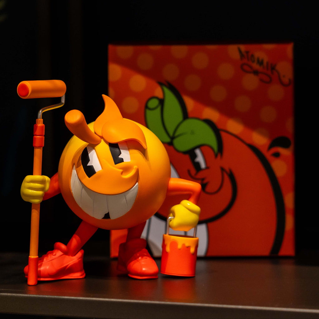 Atomik Orange Miami Sunshine 4-Inch Vinyl Figure