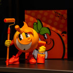 Atomik Orange Miami Sunshine 4-Inch Vinyl Figure