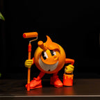 Atomik Orange Miami Sunshine 4-Inch Vinyl Figure