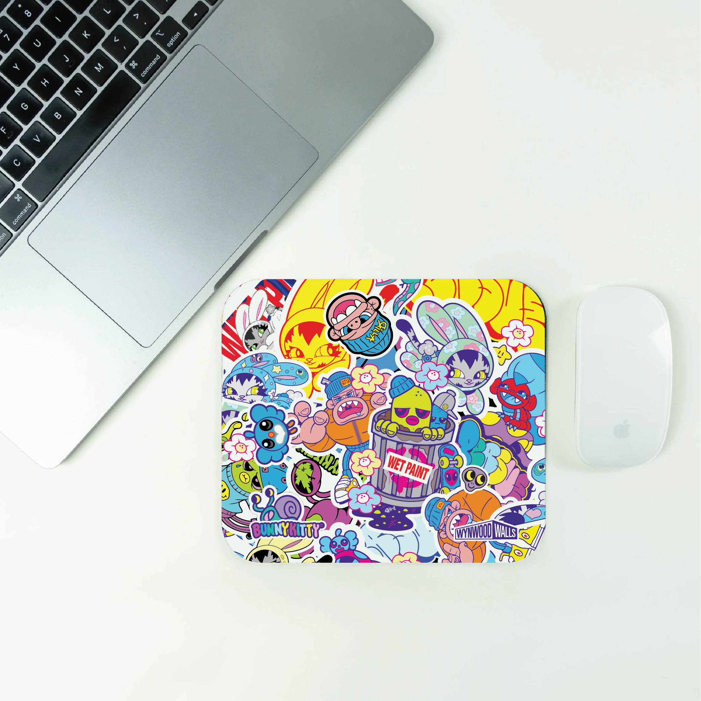 BunnyKitty Mouse Pad Secondary image