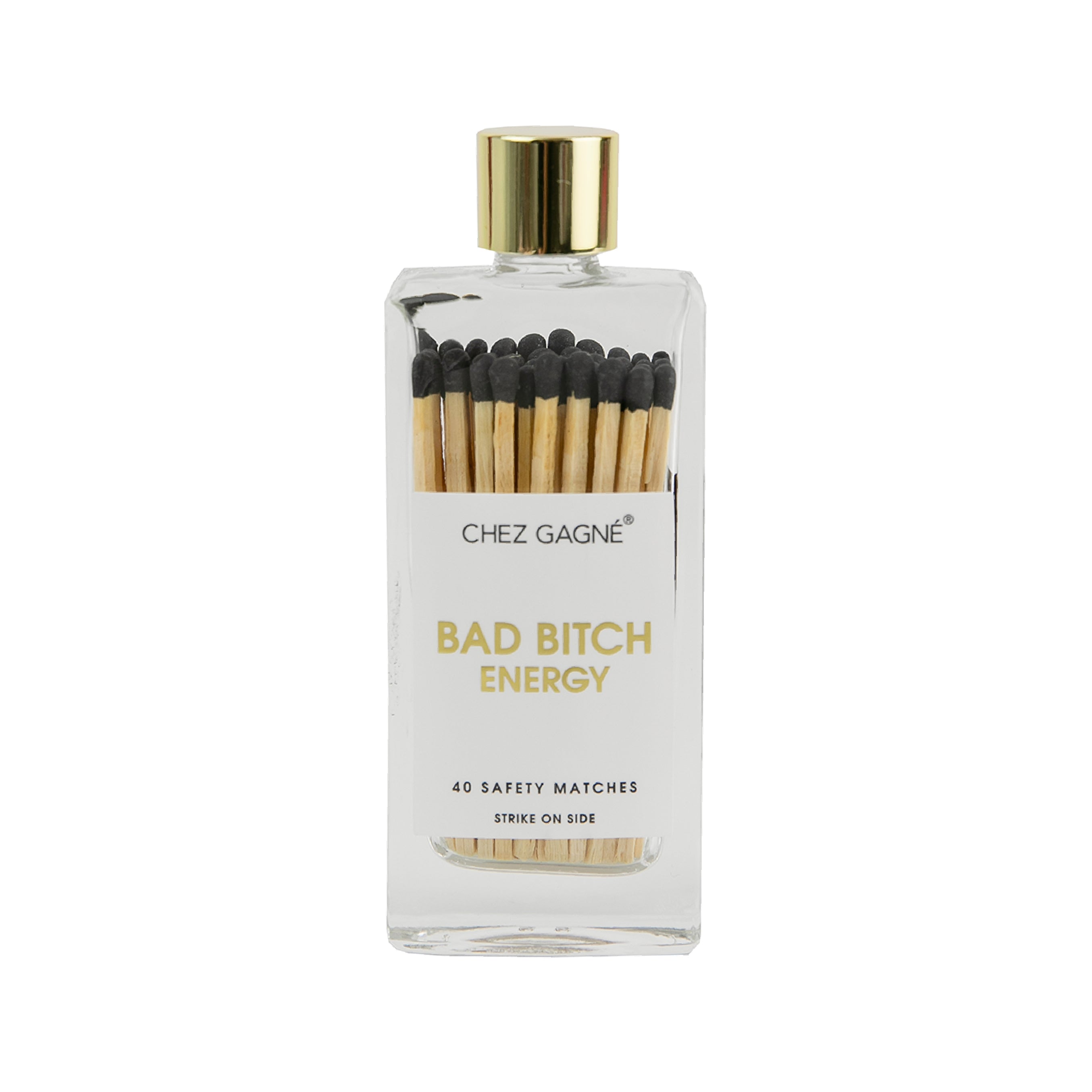 Bad Bitch Energy - Glass Bottle Matches Main image