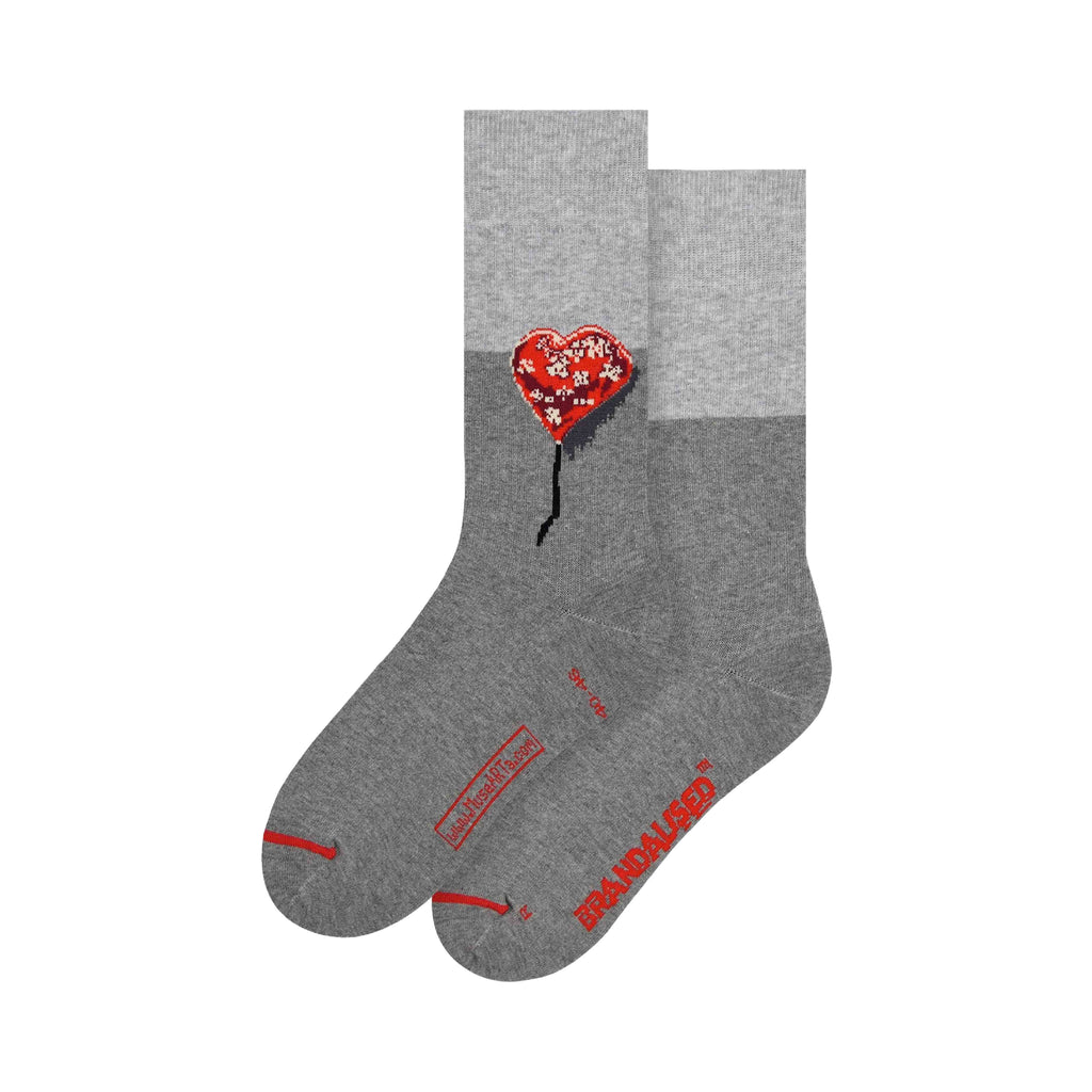 Bandaged Heart Socks