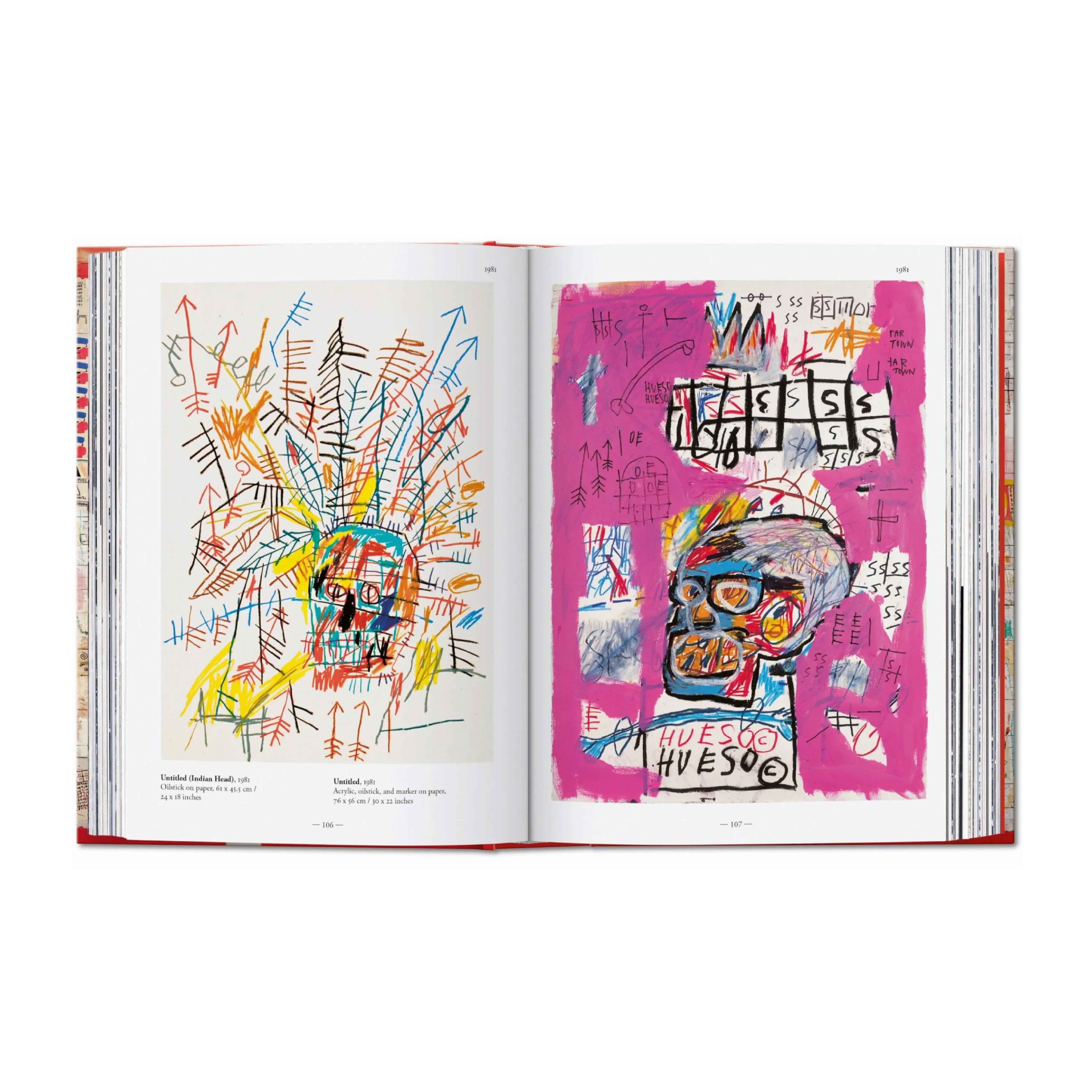 Jean-Michel Basquiat 洋書 Jean-Michel Basquiat 40th Edition – Hardcover Art Monograph – The