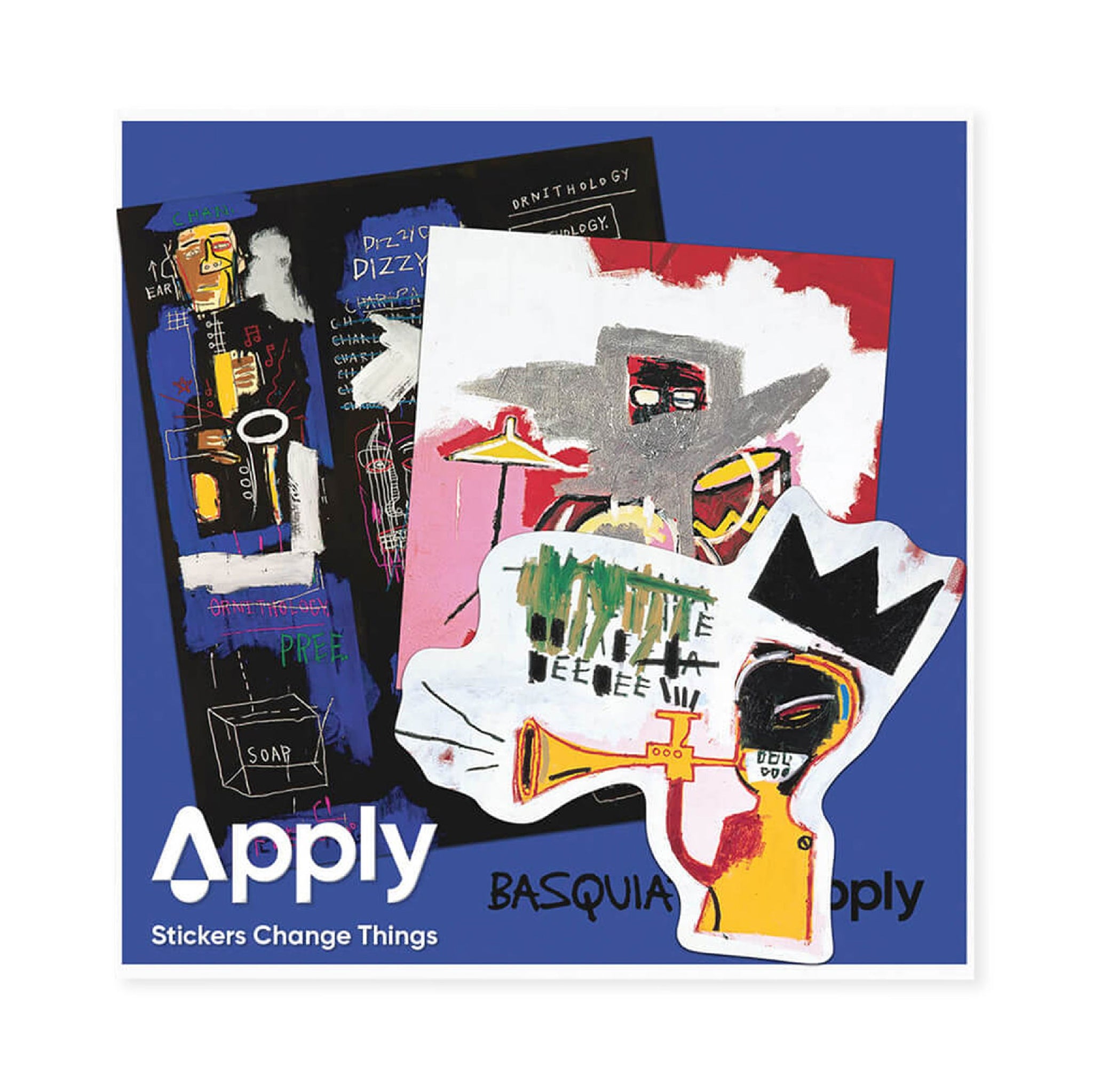 Basquiat JAZZ Sticker Pack