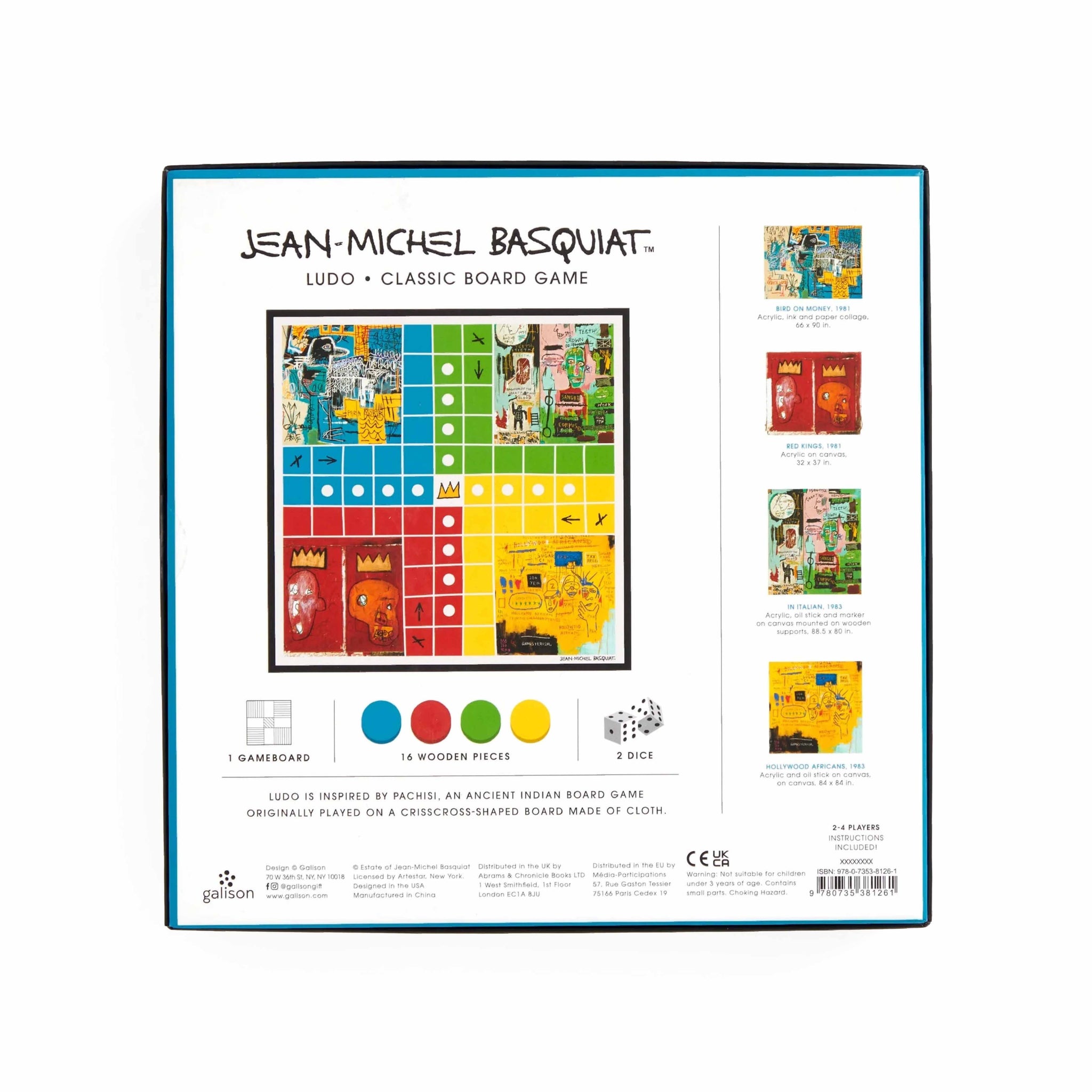 Basquiat Ludo Classic Board Game