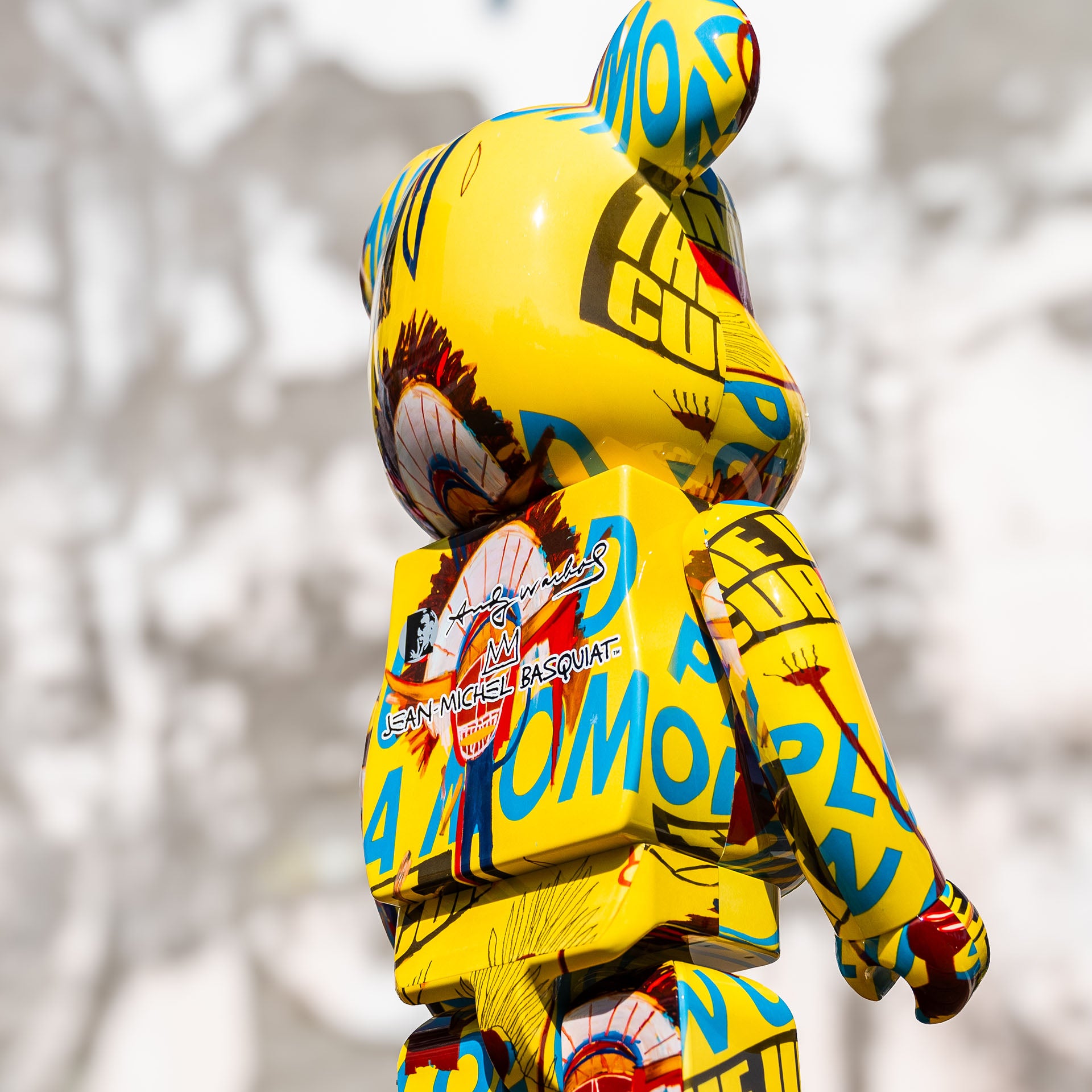 Be@rbrick  Andy Warhol x Jean-Michel Basquiat Vol.3 1000%