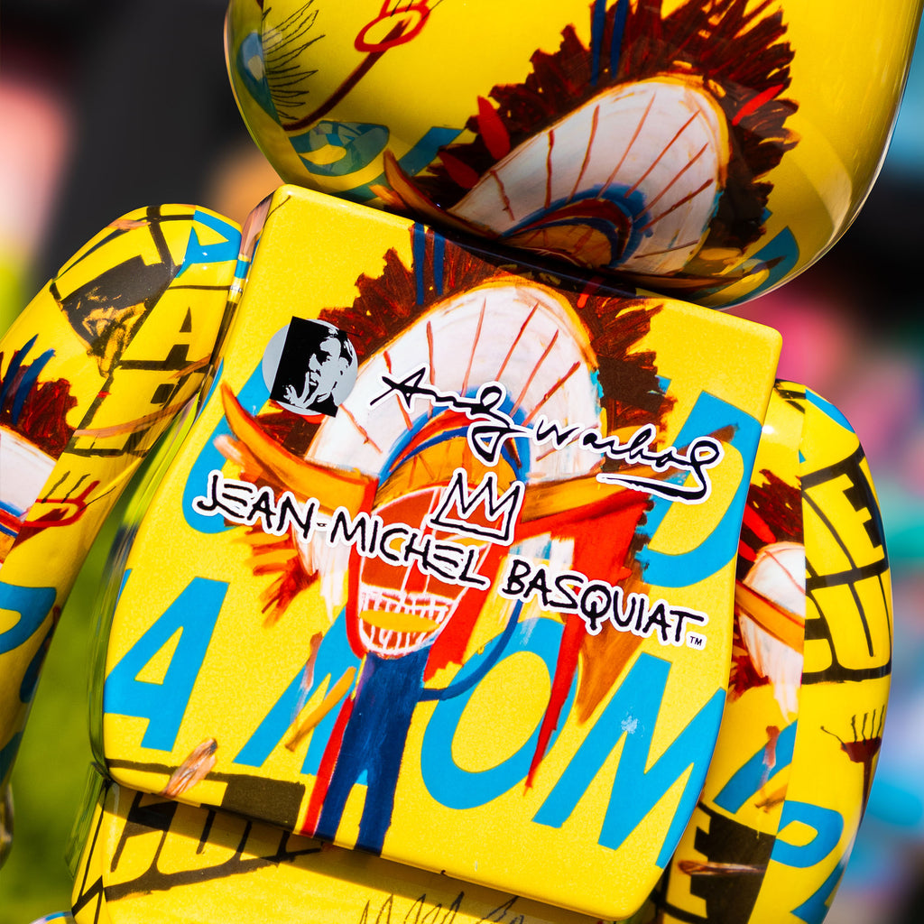 Be@rbrick  Andy Warhol x Jean-Michel Basquiat Vol.3 1000%