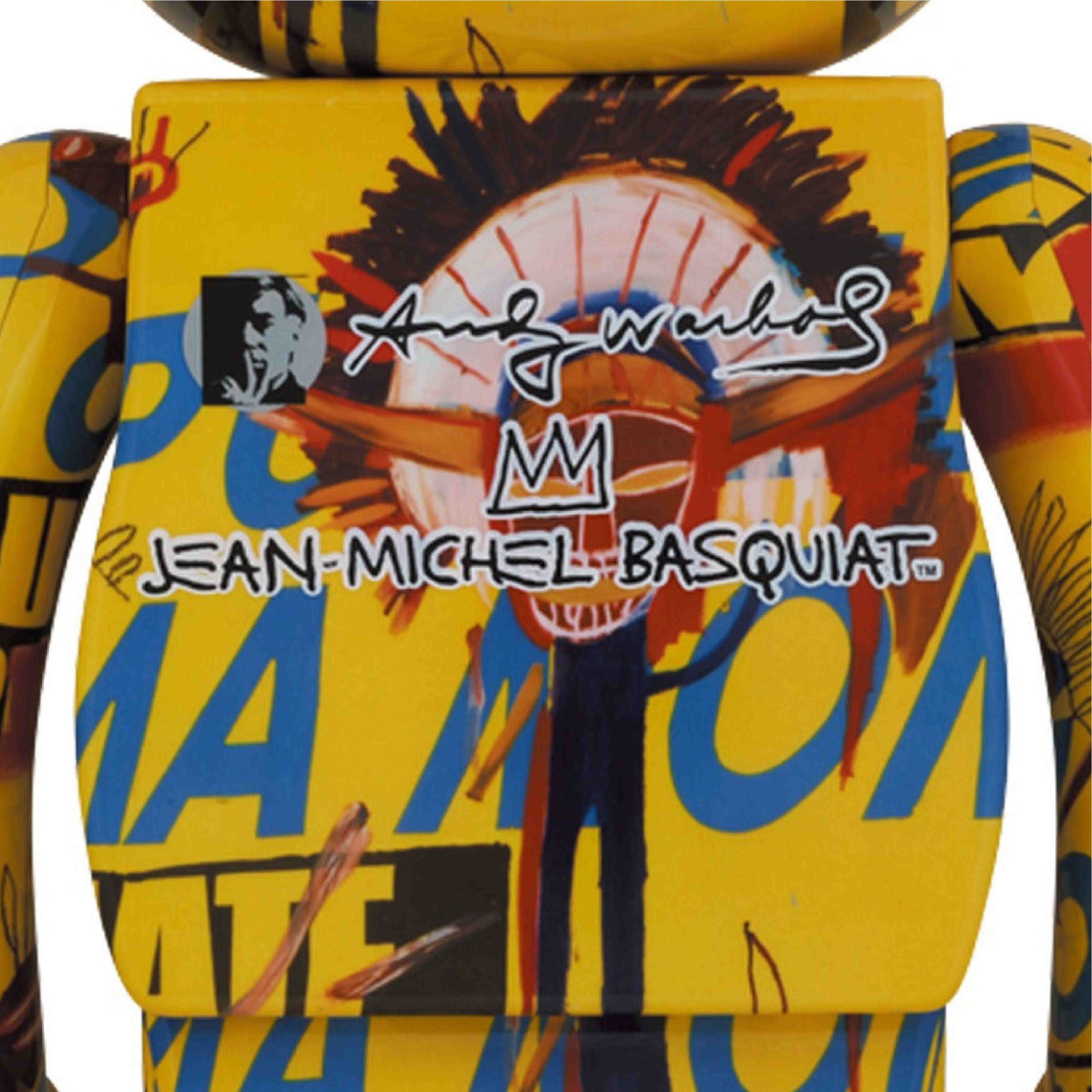 Be@rbrick  Andy Warhol x Jean-Michel Basquiat Vol.3 1000%