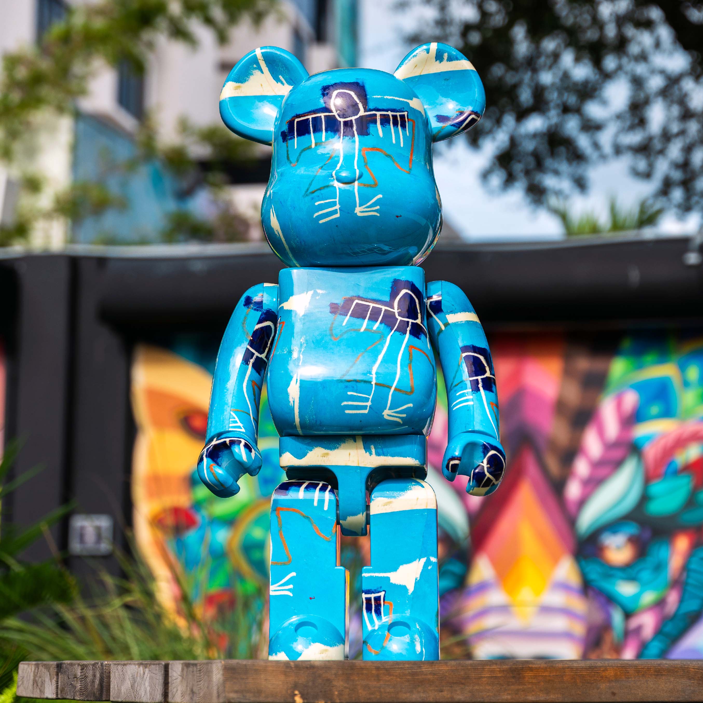 Be@rbrick JEAN-MICHEL BASQUIAT #9 1000% Secondary image