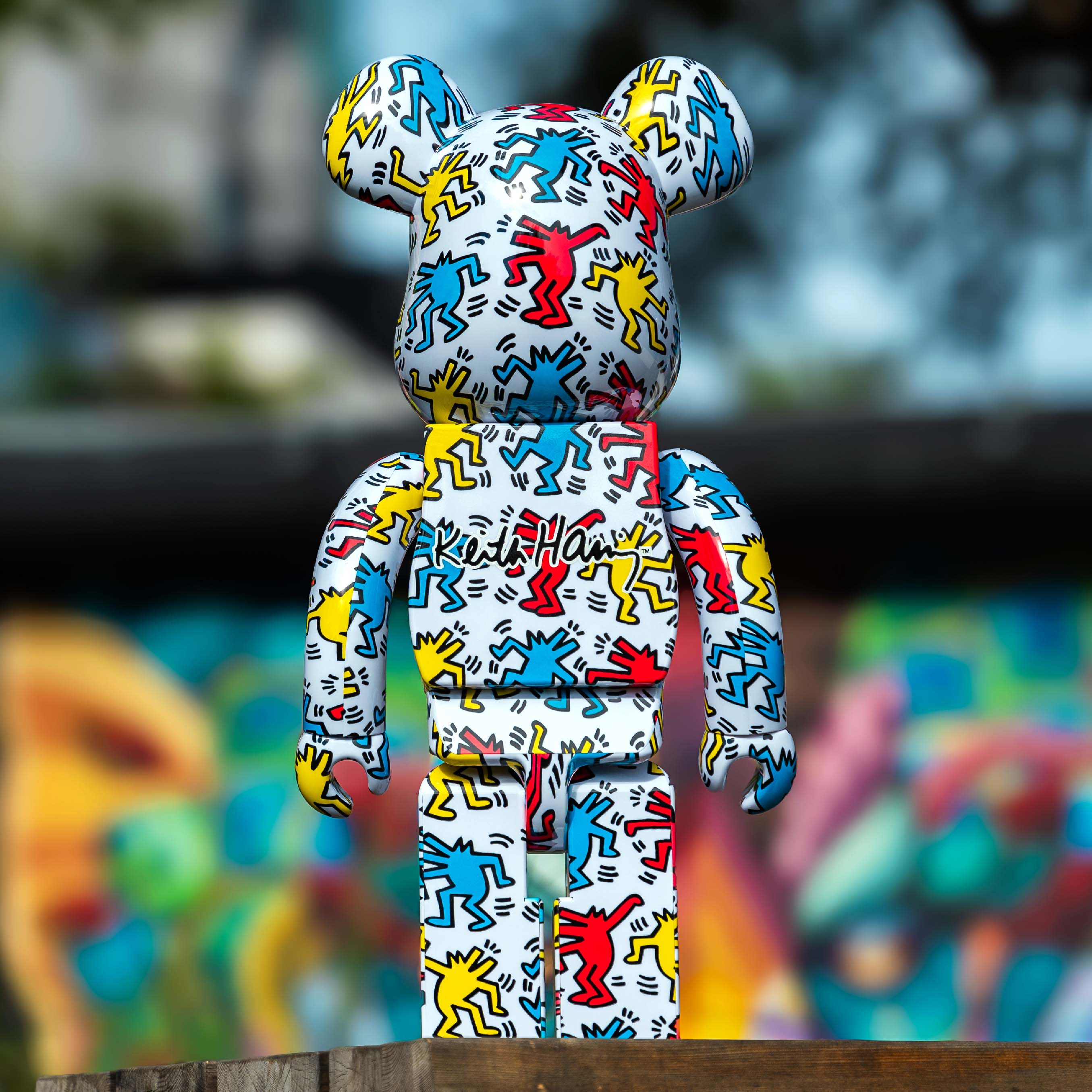 Be@rbrick Keith Haring #9 1000% – The Wynwood Walls Shop