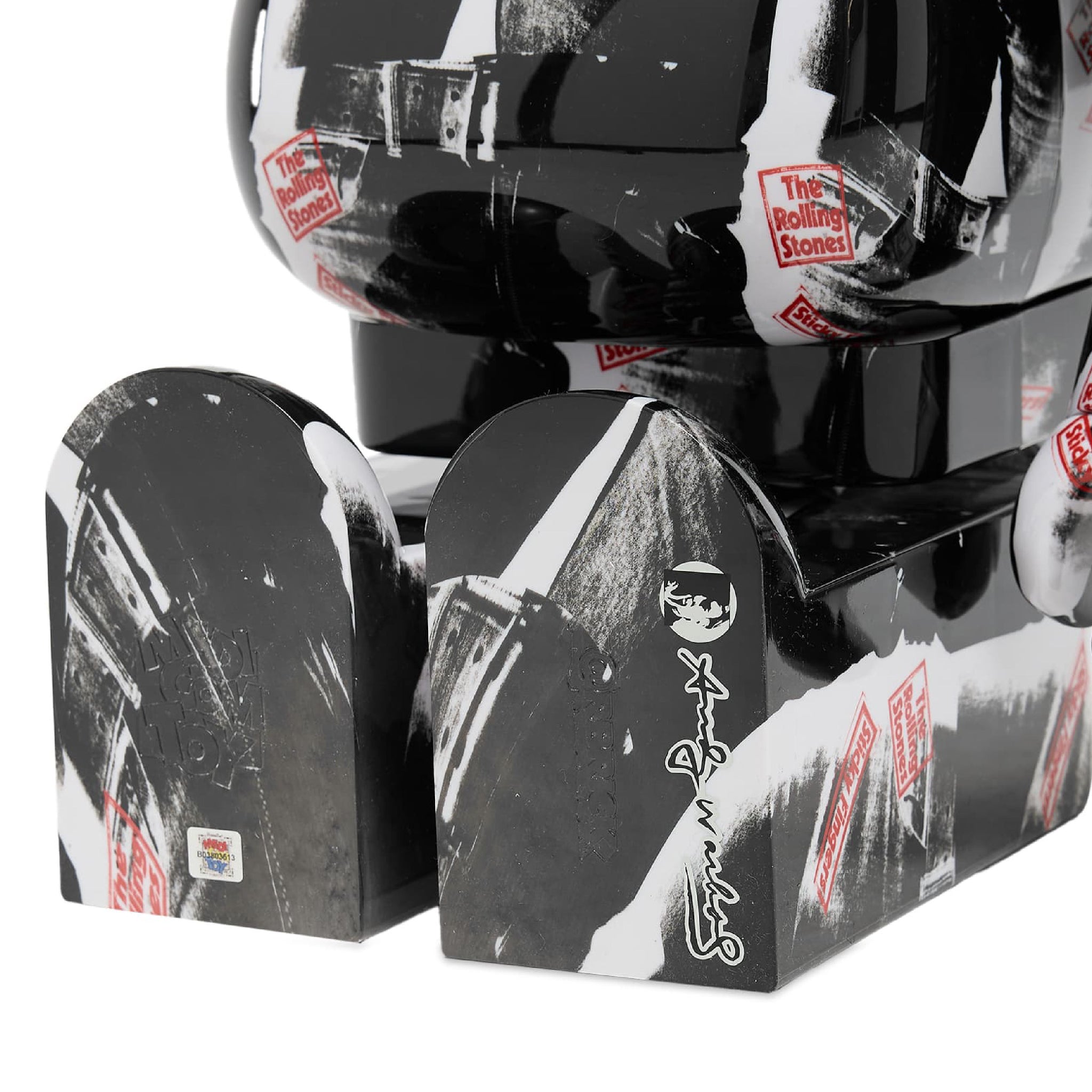 Be@rbrick ANDY WARHOL x THE ROLLING STONES STICKY FINGERS 1000%