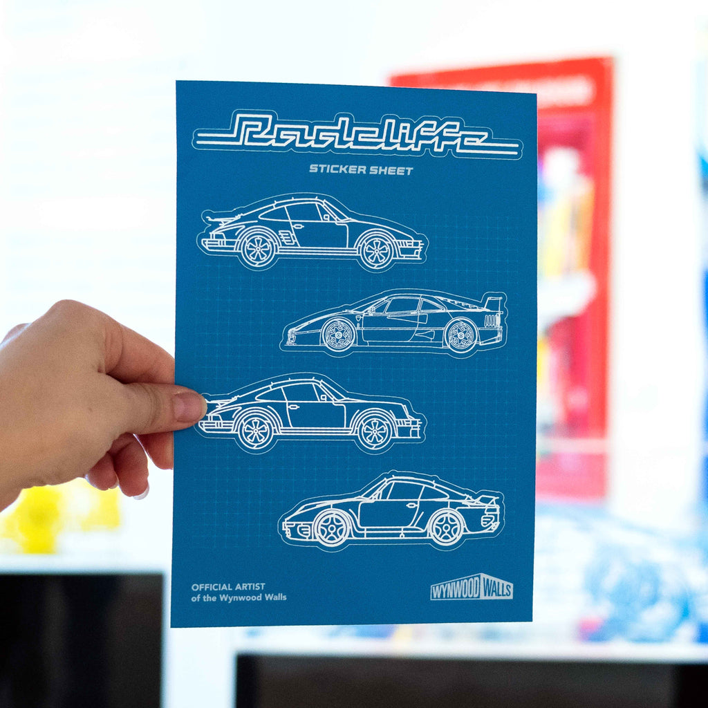 Benedict Radcliffe Sticker Sheet