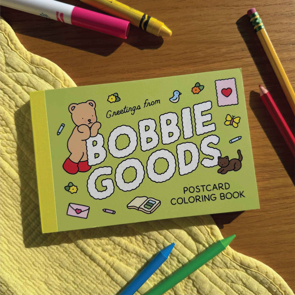 Bobbie Goods Postcard Coloring Book