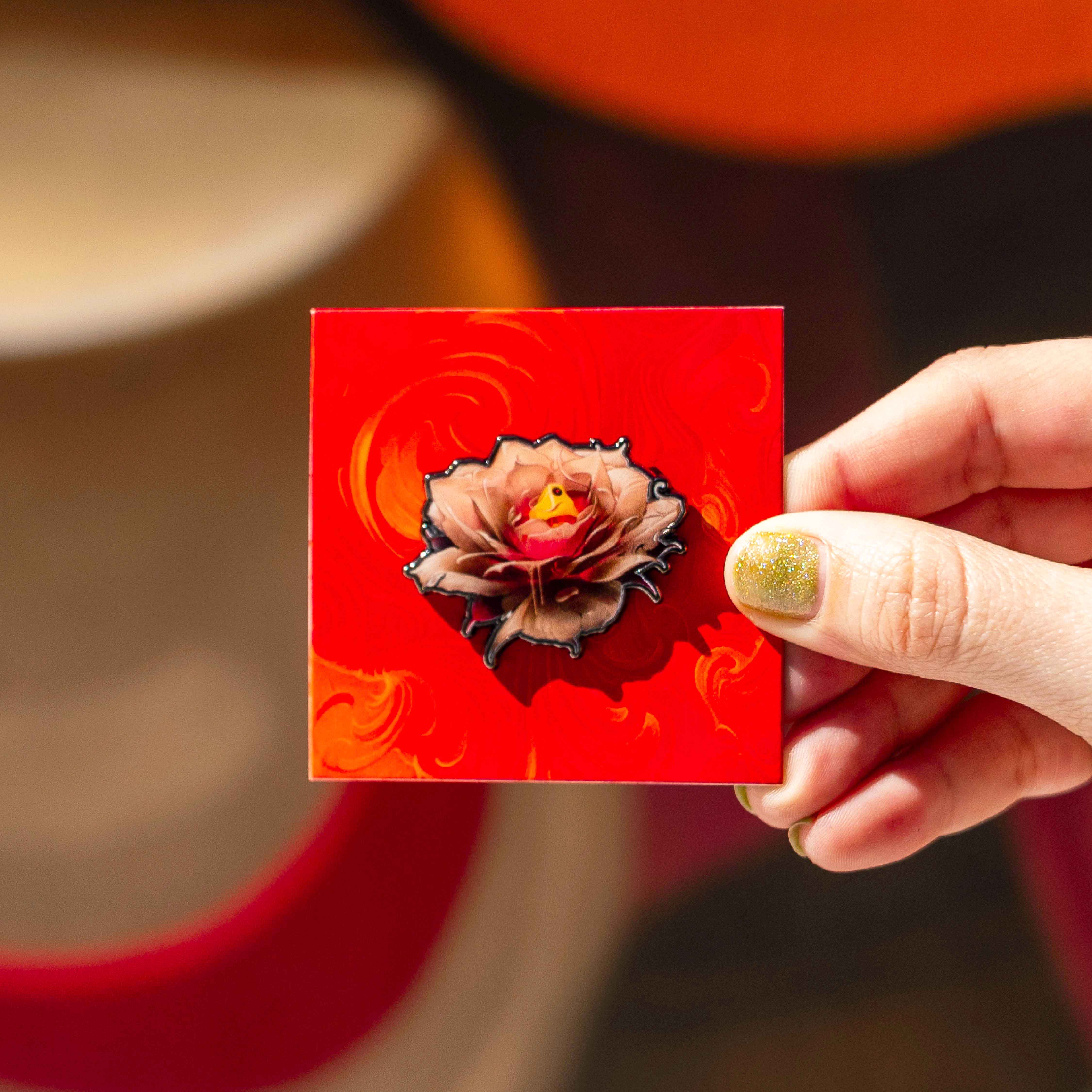 Bublegum UNIVERSAL ROSE Pin Secondary image