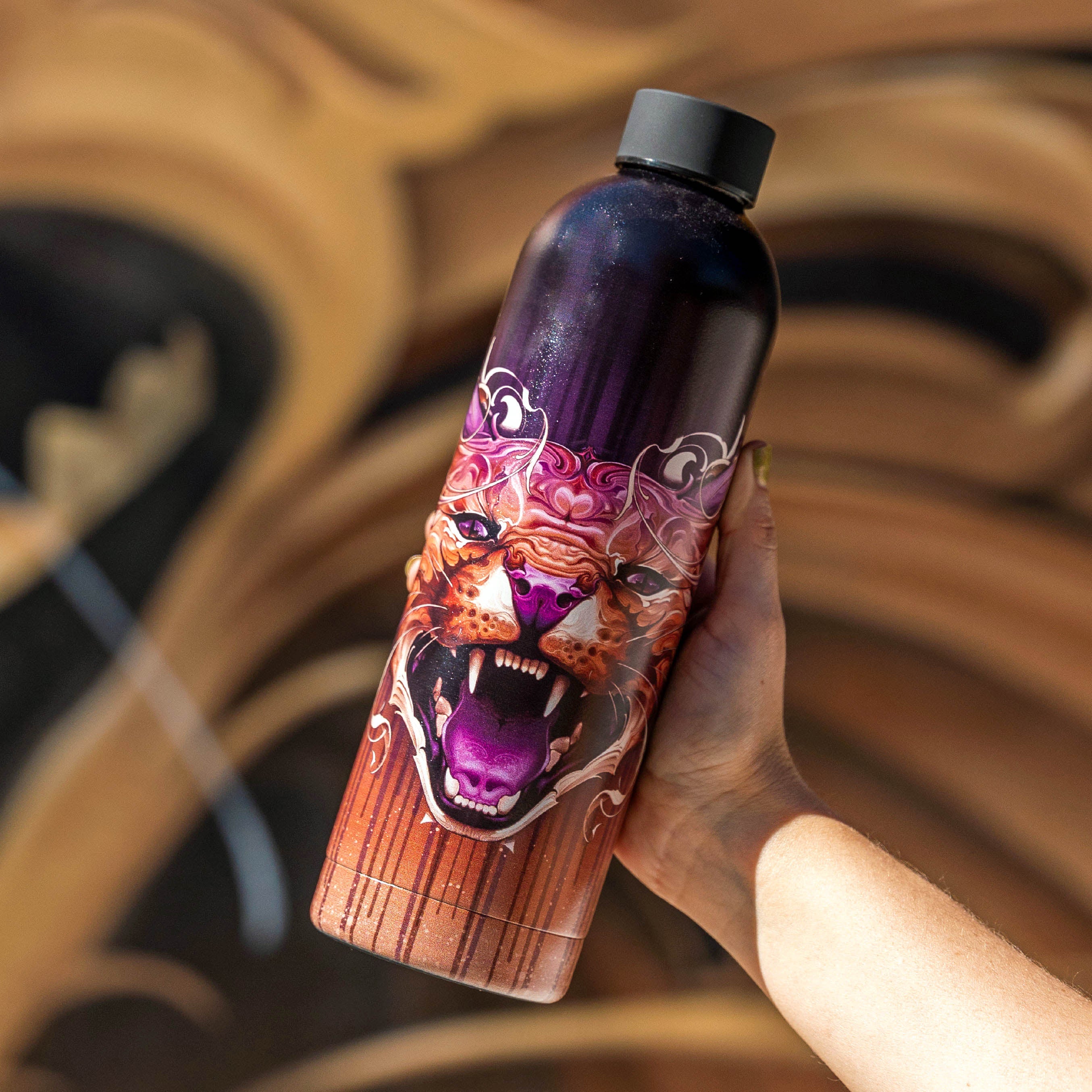 Bublegum CARACAL Water Bottle 750mL Secondary image