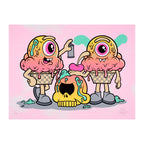 Buff Monster Never Not Melting Print