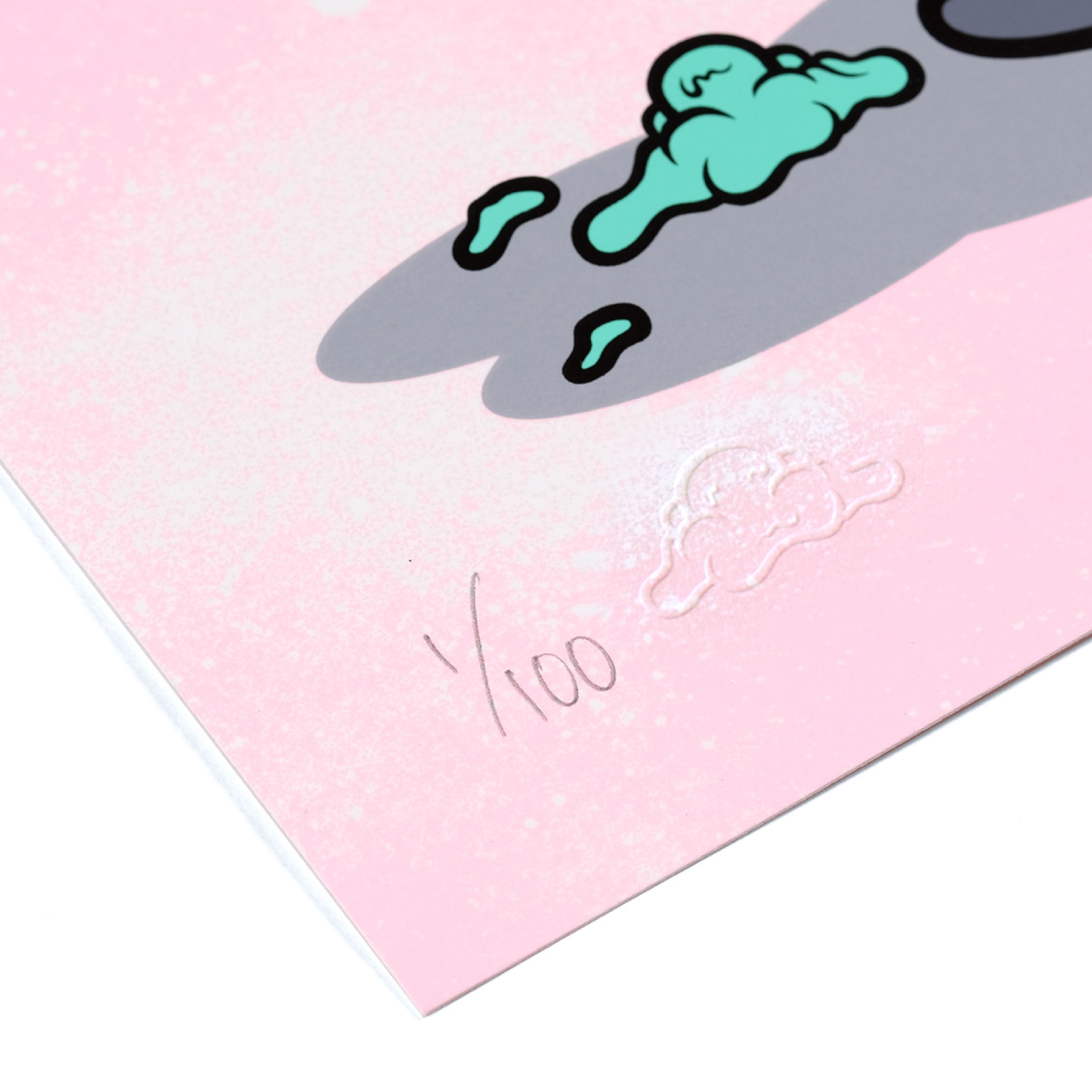 Buff Monster Never Not Melting Print Secondary image