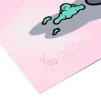 Buff Monster Never Not Melting Print