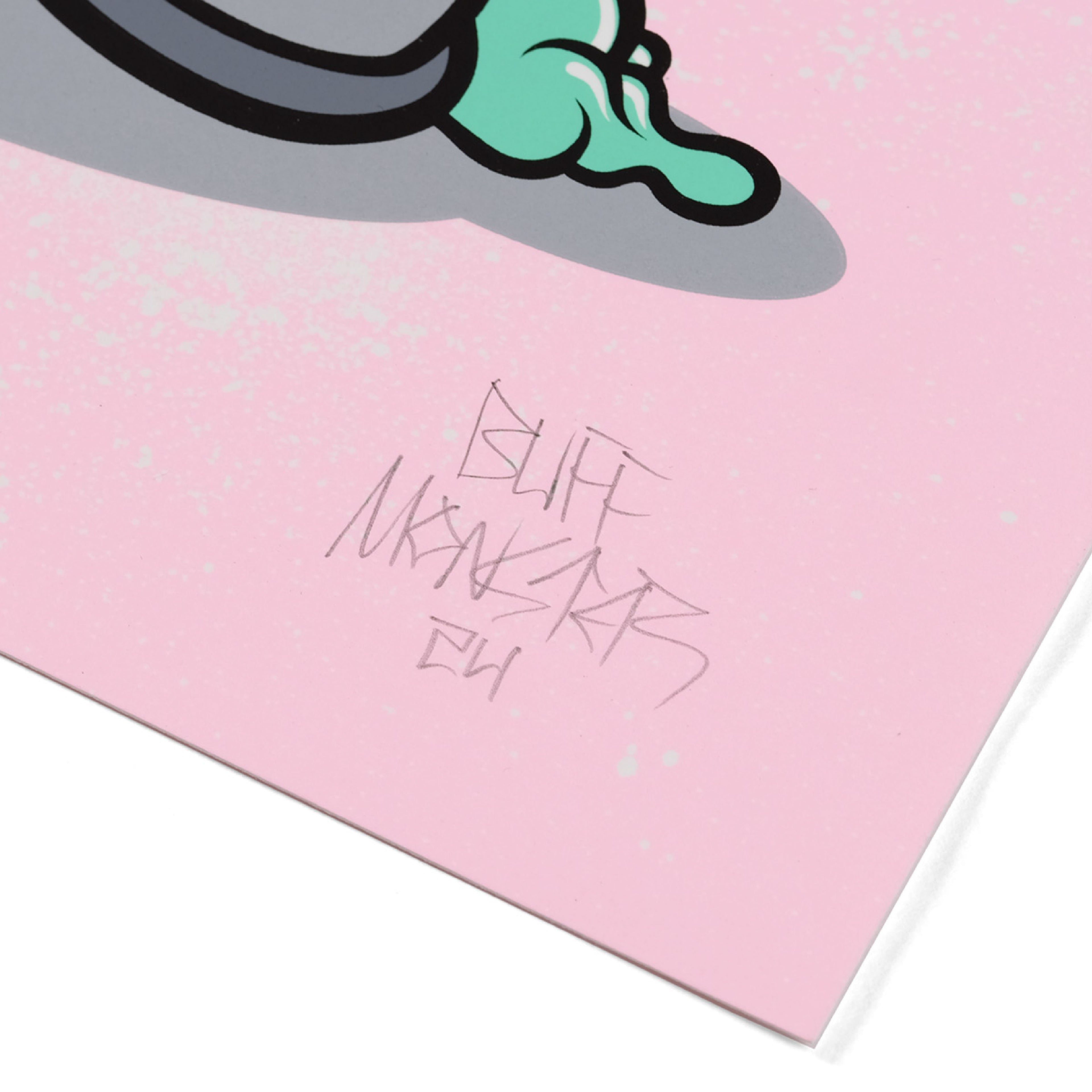 Buff Monster Never Not Melting Print