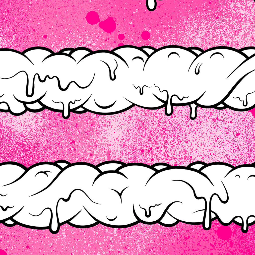 Buff Monster American Flag Print