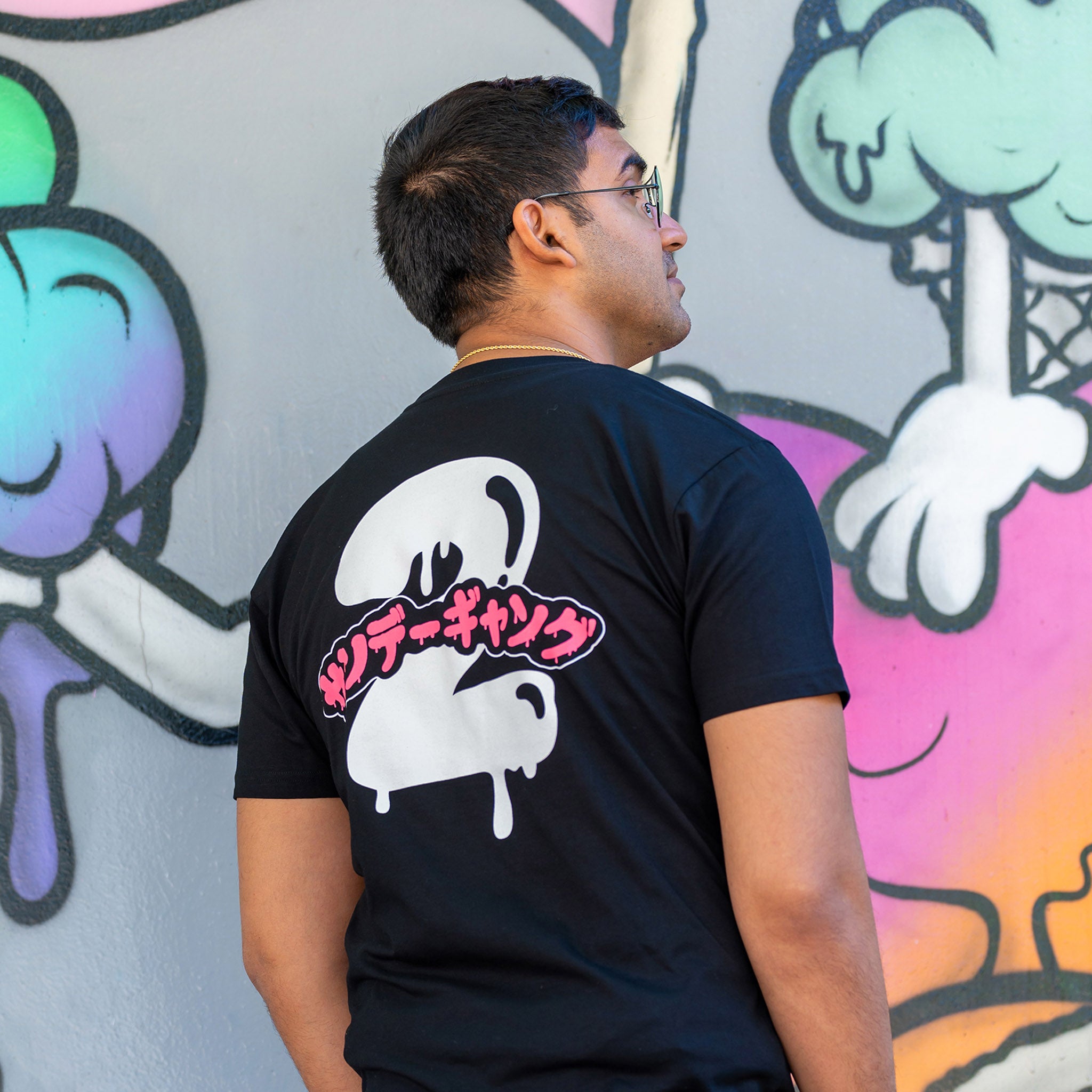 Buff Monster Deserted Dan Black Tees