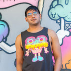 Buff Monster Siamese Sam Gray Tanks