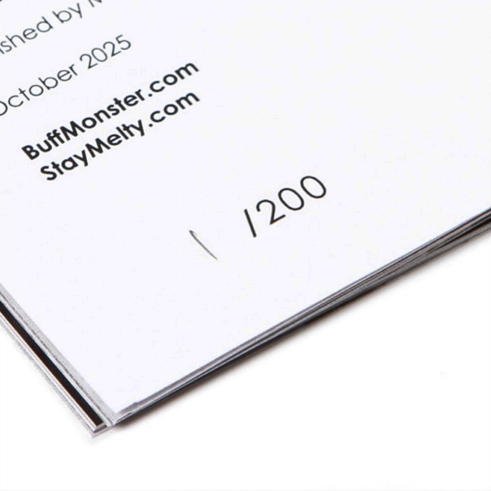 Street Sweets Zines - Buff Monster