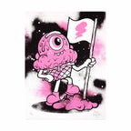 Buff Monster The Bearer of the Bolt Silkscreen Print