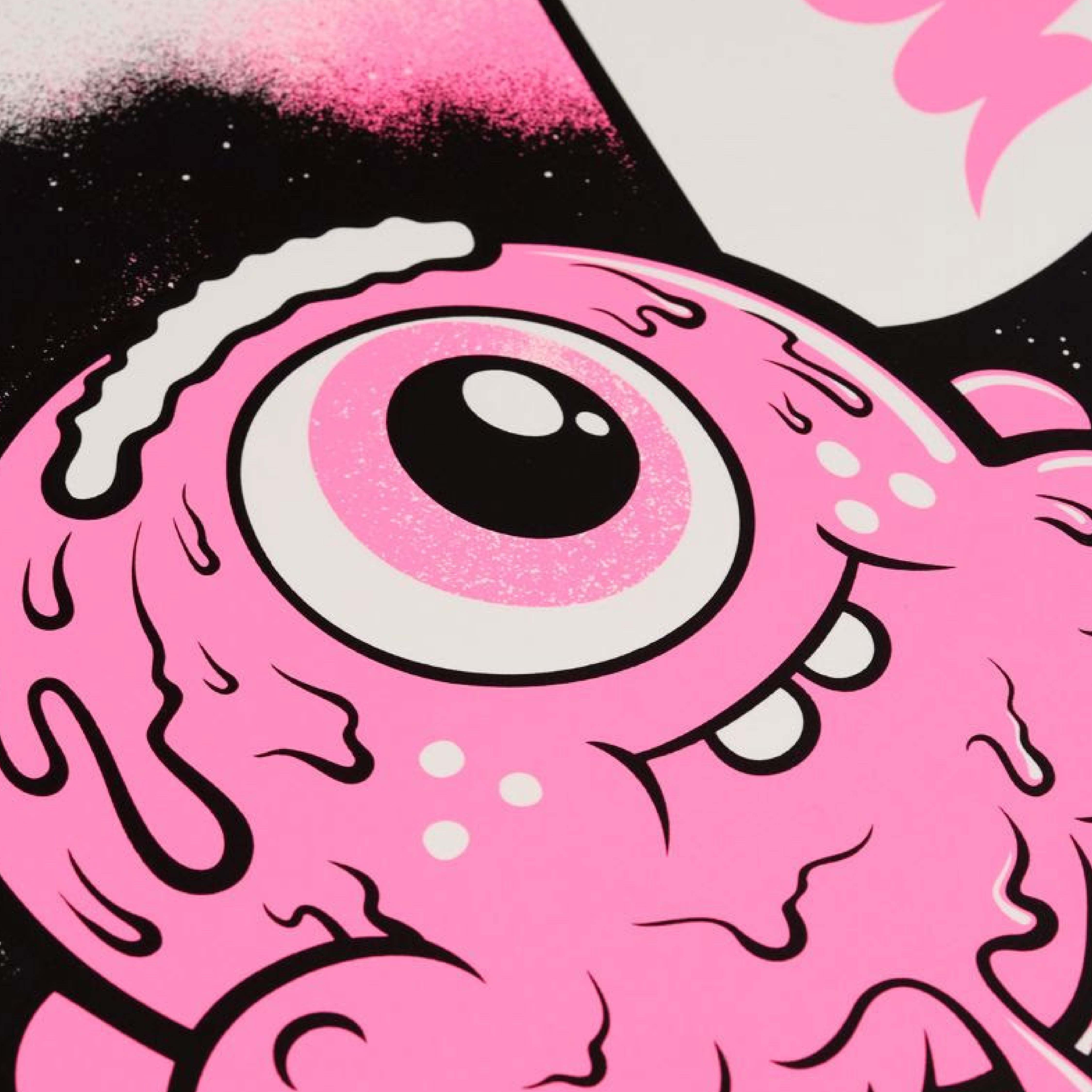 Buff Monster Silkscreen Print – Bearer of the Bolt (18x24
