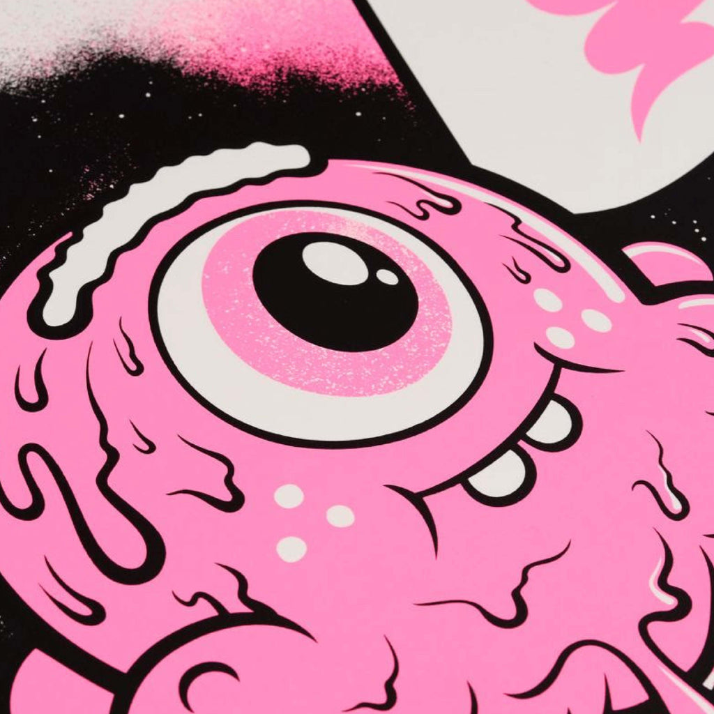 Buff Monster The Bearer of the Bolt Silkscreen Print