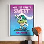 Buff Monster Keep The Streets Sweet Poster