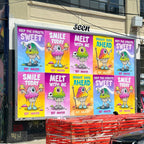 Buff Monster Bright Days Ahead Poster