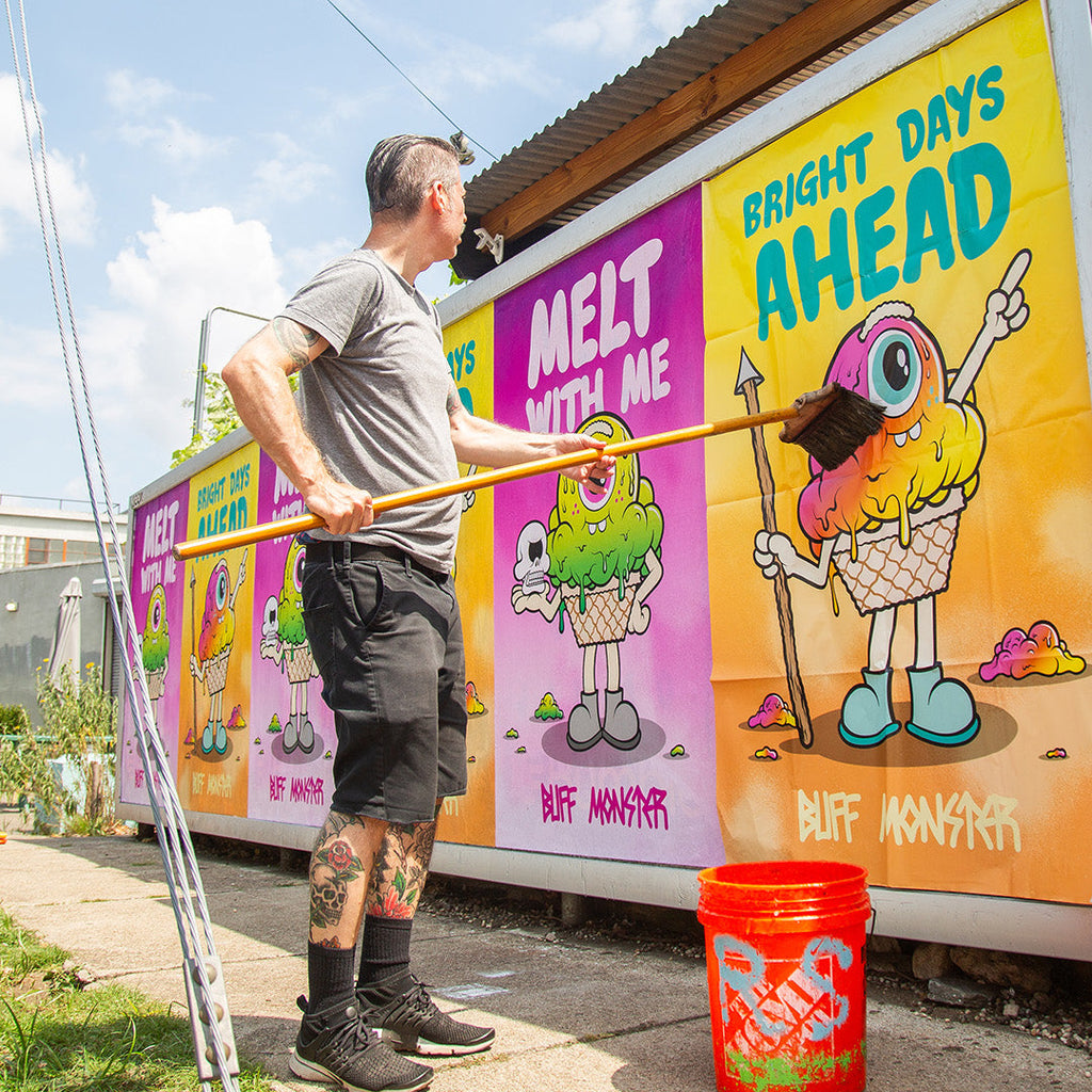 Buff Monster Bright Days Ahead Poster