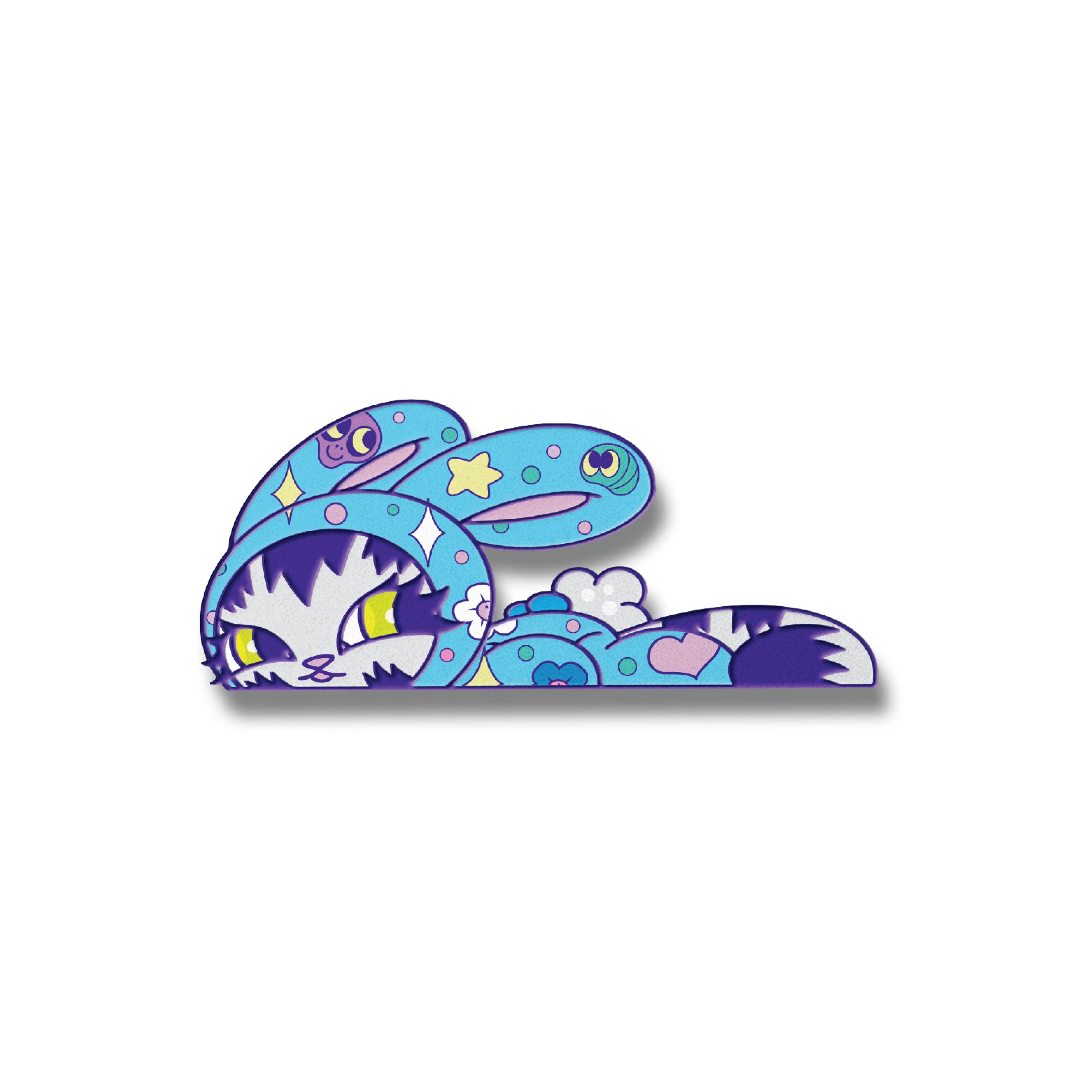 BunnyKitty LAZY DAISY Pin