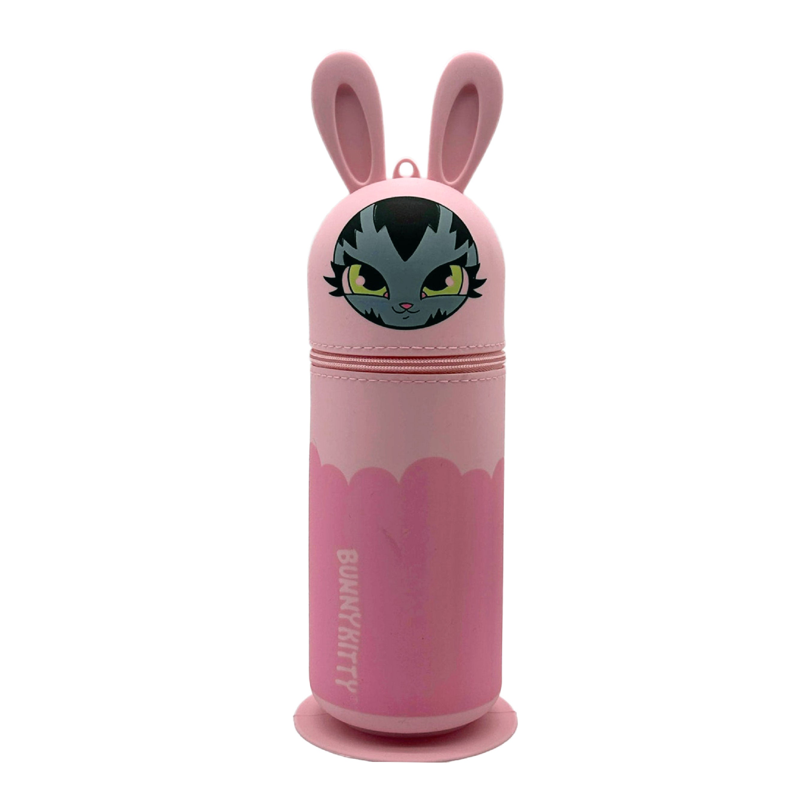 BunnyKitty Pink Pencil Case