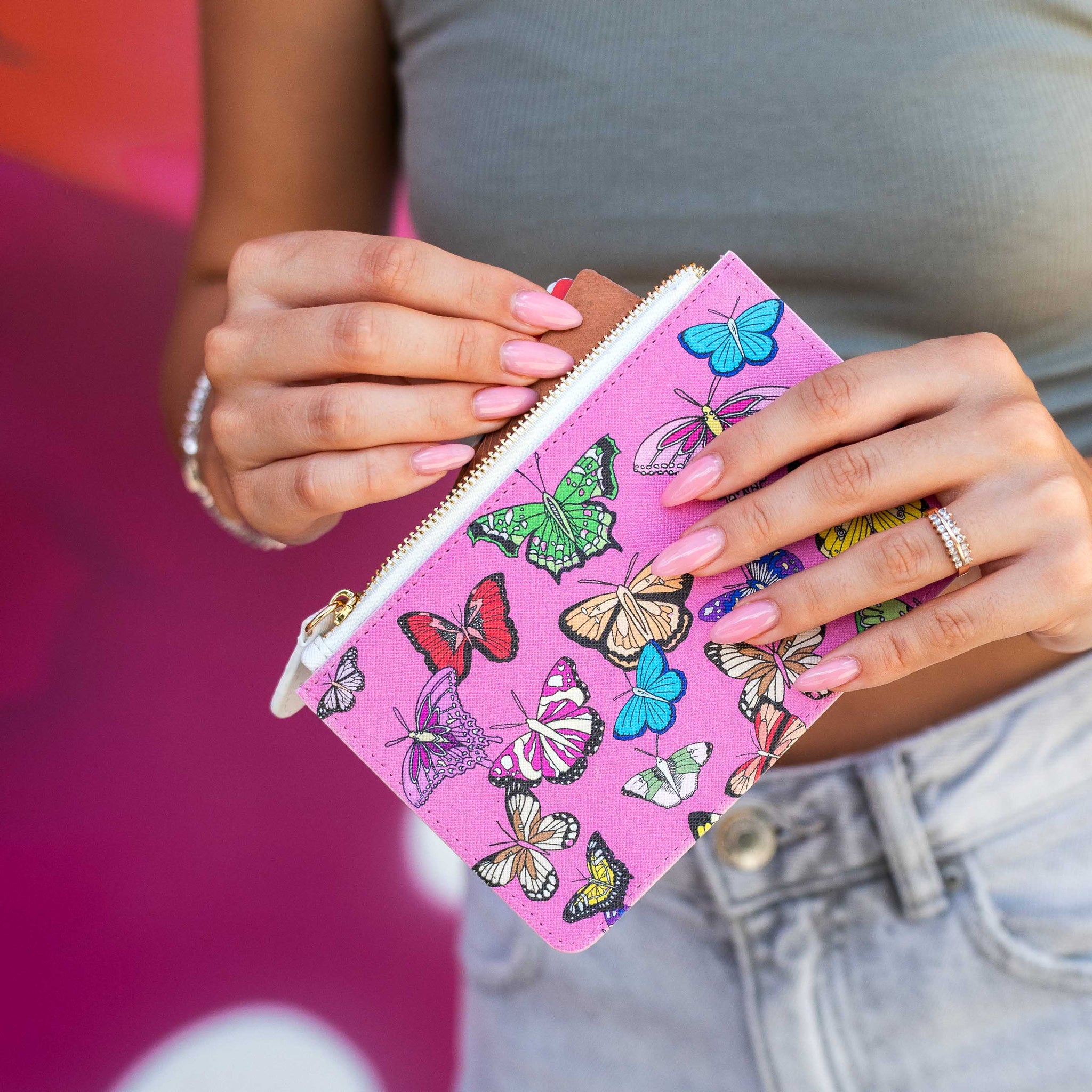 Butterfly Mini Clutch