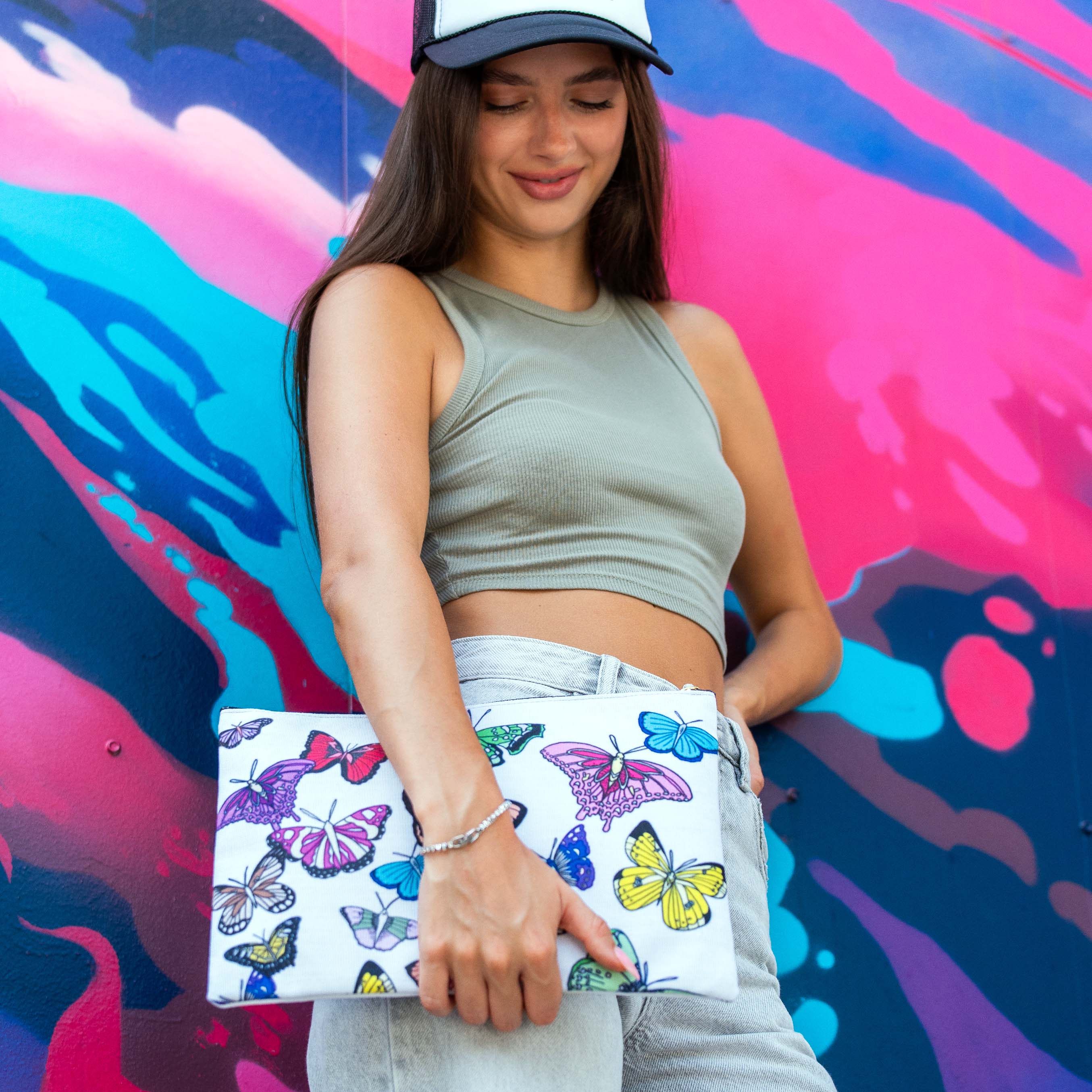 Large Butterfly Pouch Secondary image