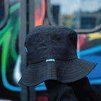 Miami CALLE OCHO Black Bucket Hat